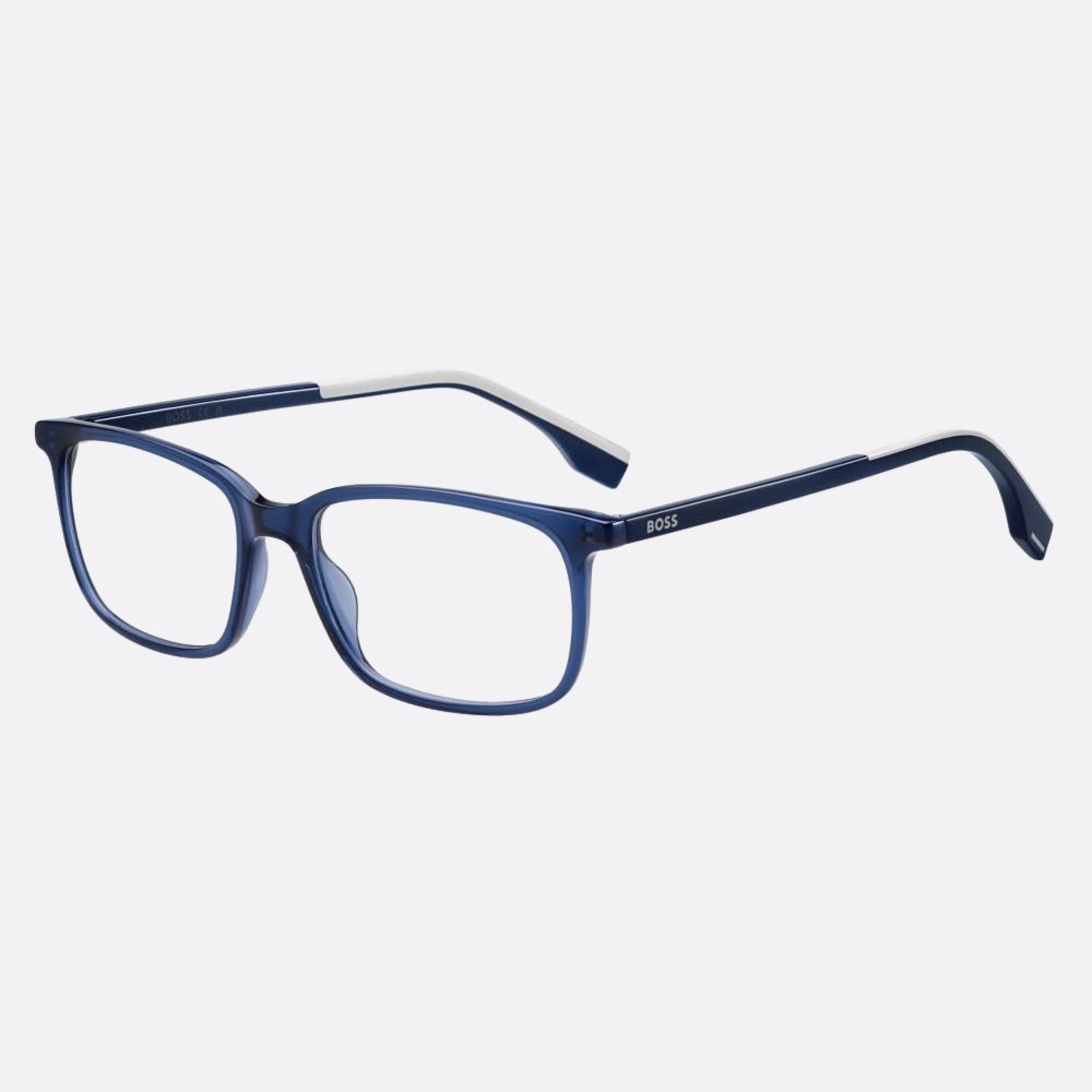 Boss 49mm Boss Pjp Blue Visor Unisex Eyeglasses - Side View