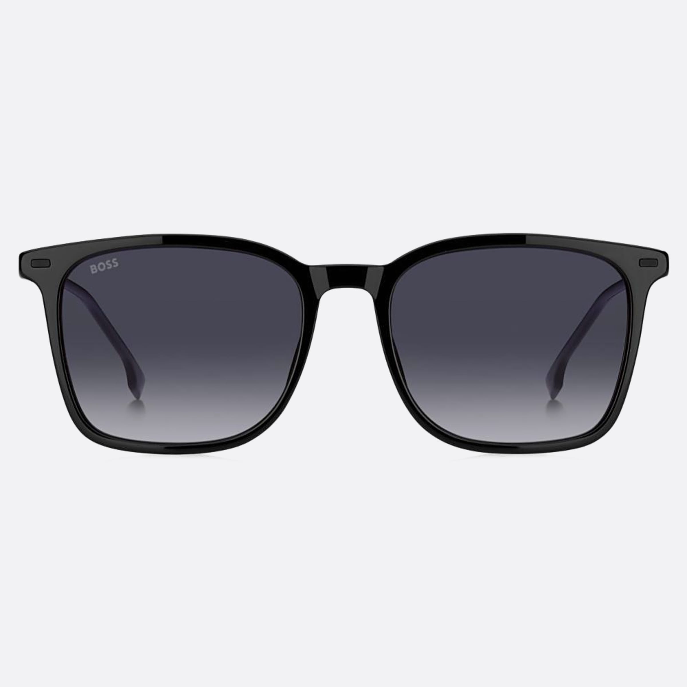Boss 54mm Boss Black Squared Men Sunglasses - Main View