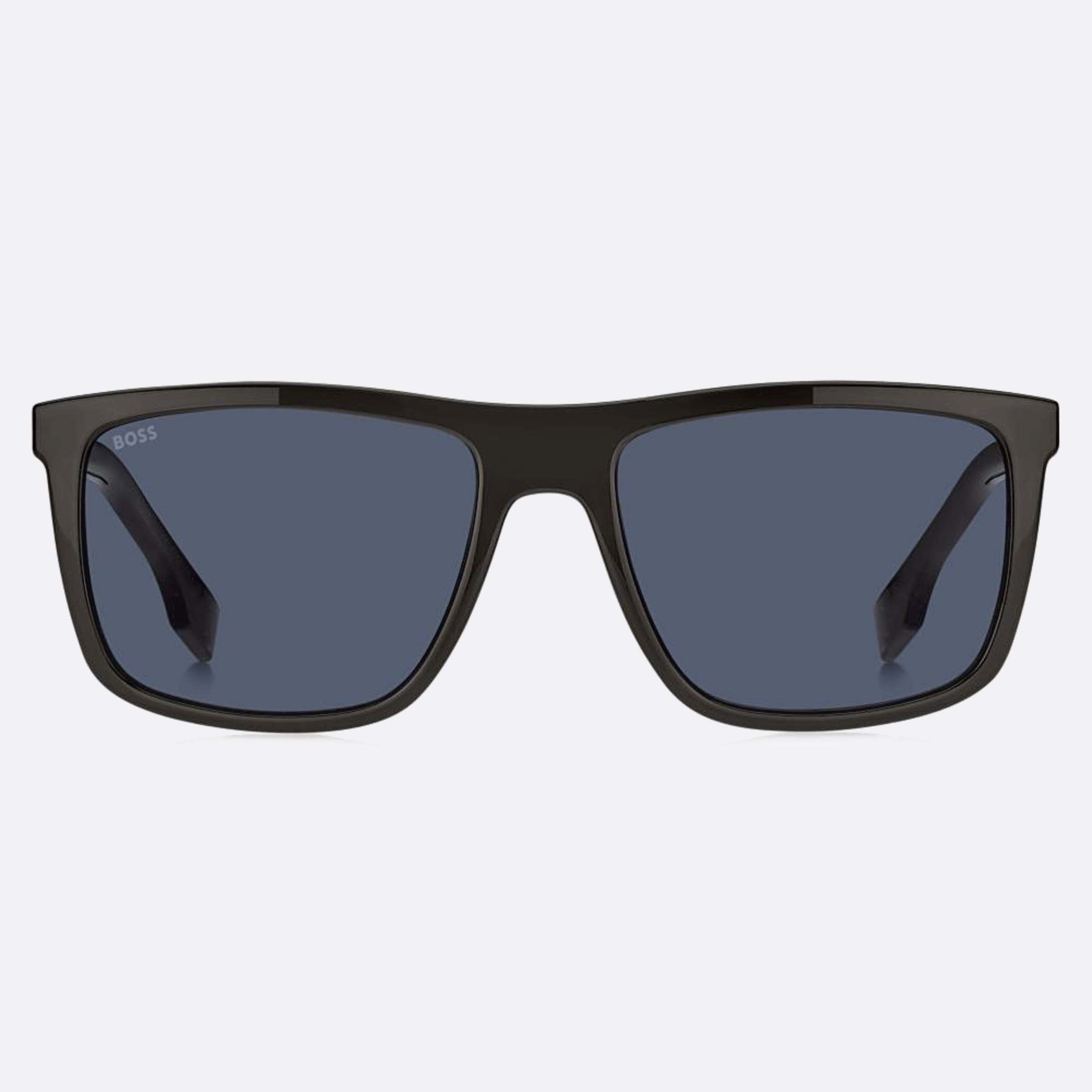 Boss 56mm Boss Kb7 Black Squared Men Sunglasses - Main View