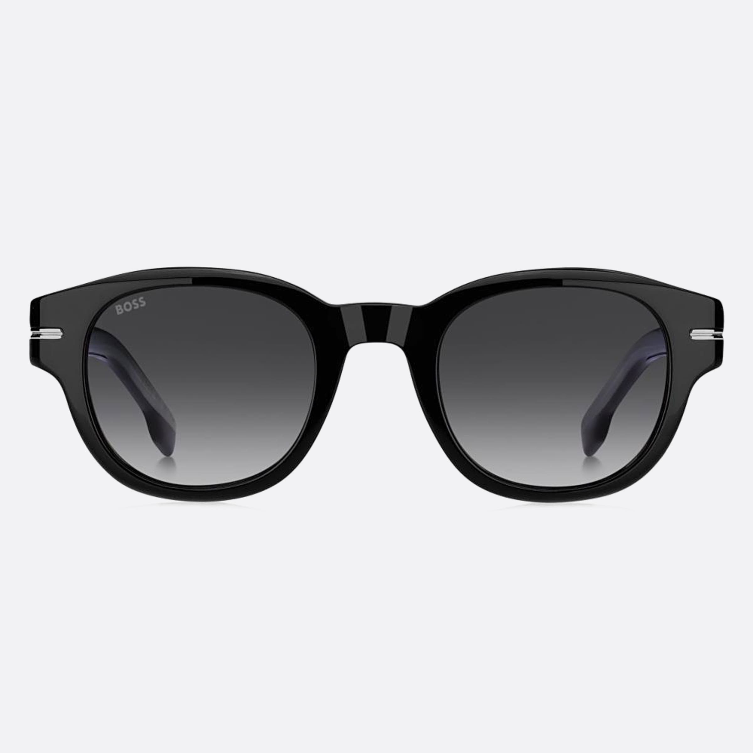 Boss 48mm Boss Qf6 Black Pantos Men Sunglasses - Main View