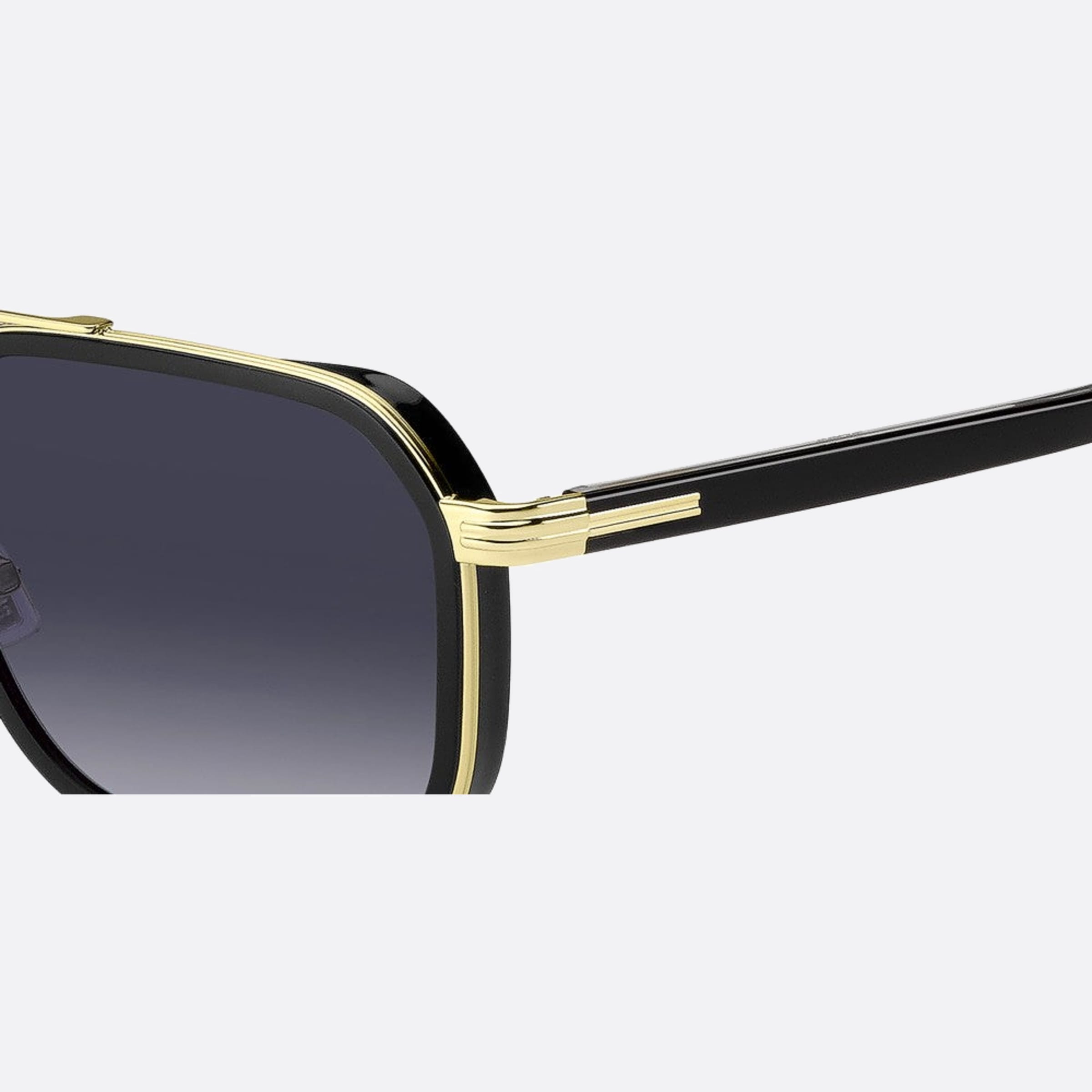 Boss 55mm Boss 2m2 Black Geometric Men Sunglasses - Lifestyle Shot