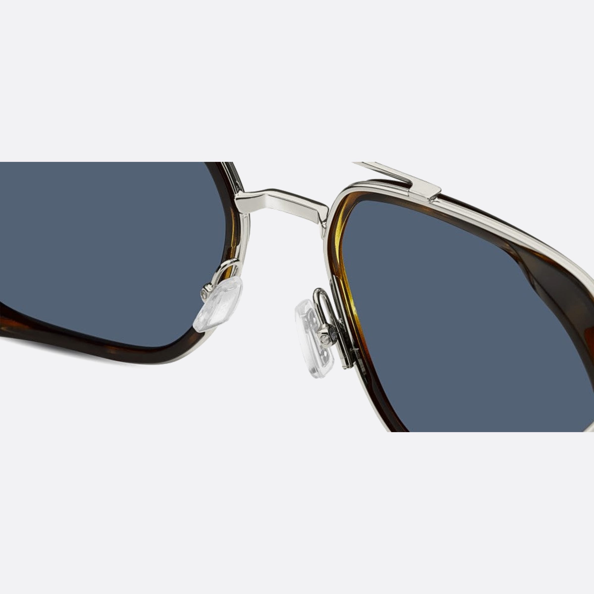 Boss 55mm Boss 9g0 Havana Geometric Men Sunglasses - Detail View
