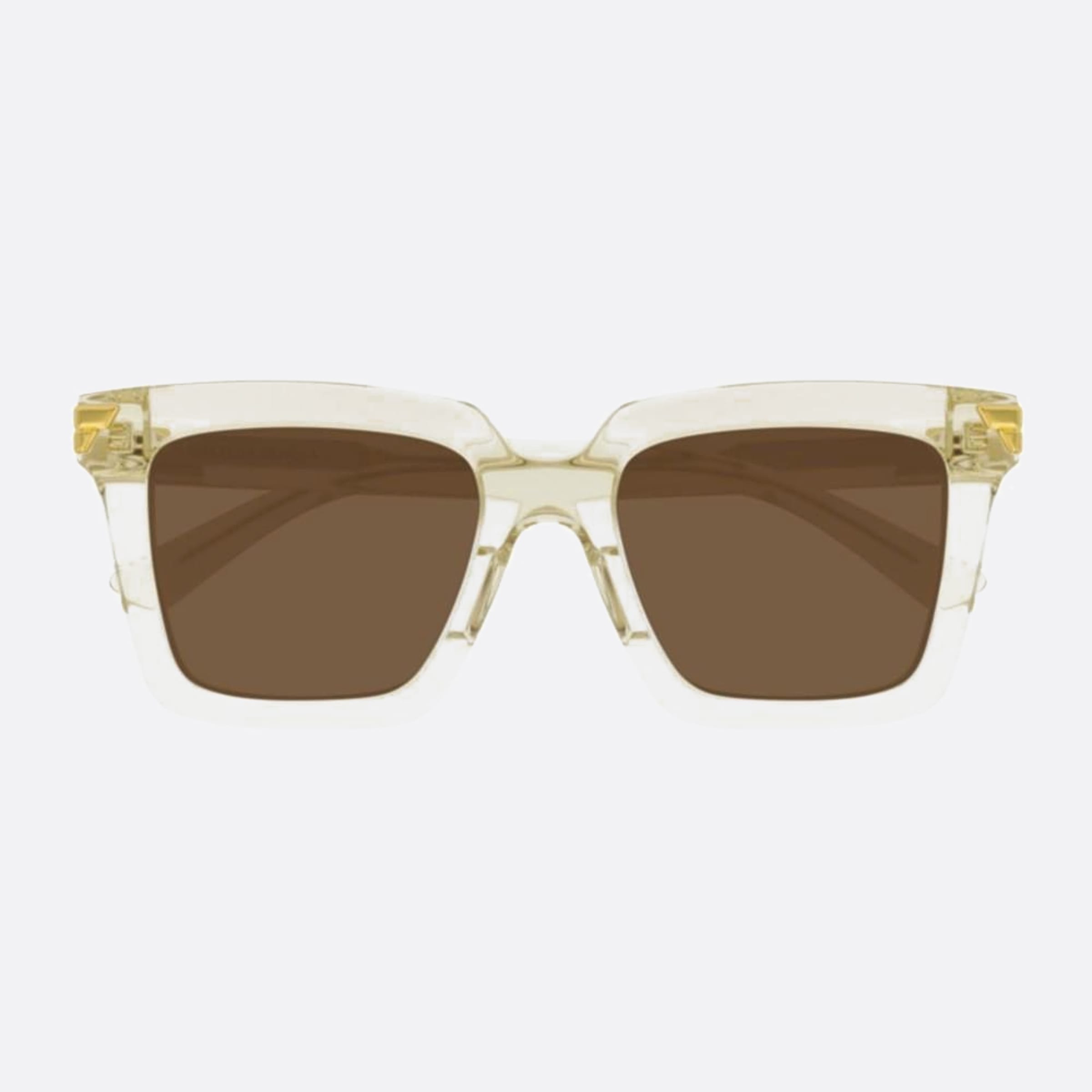 Bottega 53mm Veneta Transparent Butterfly Woman Sunglasses - Main View
