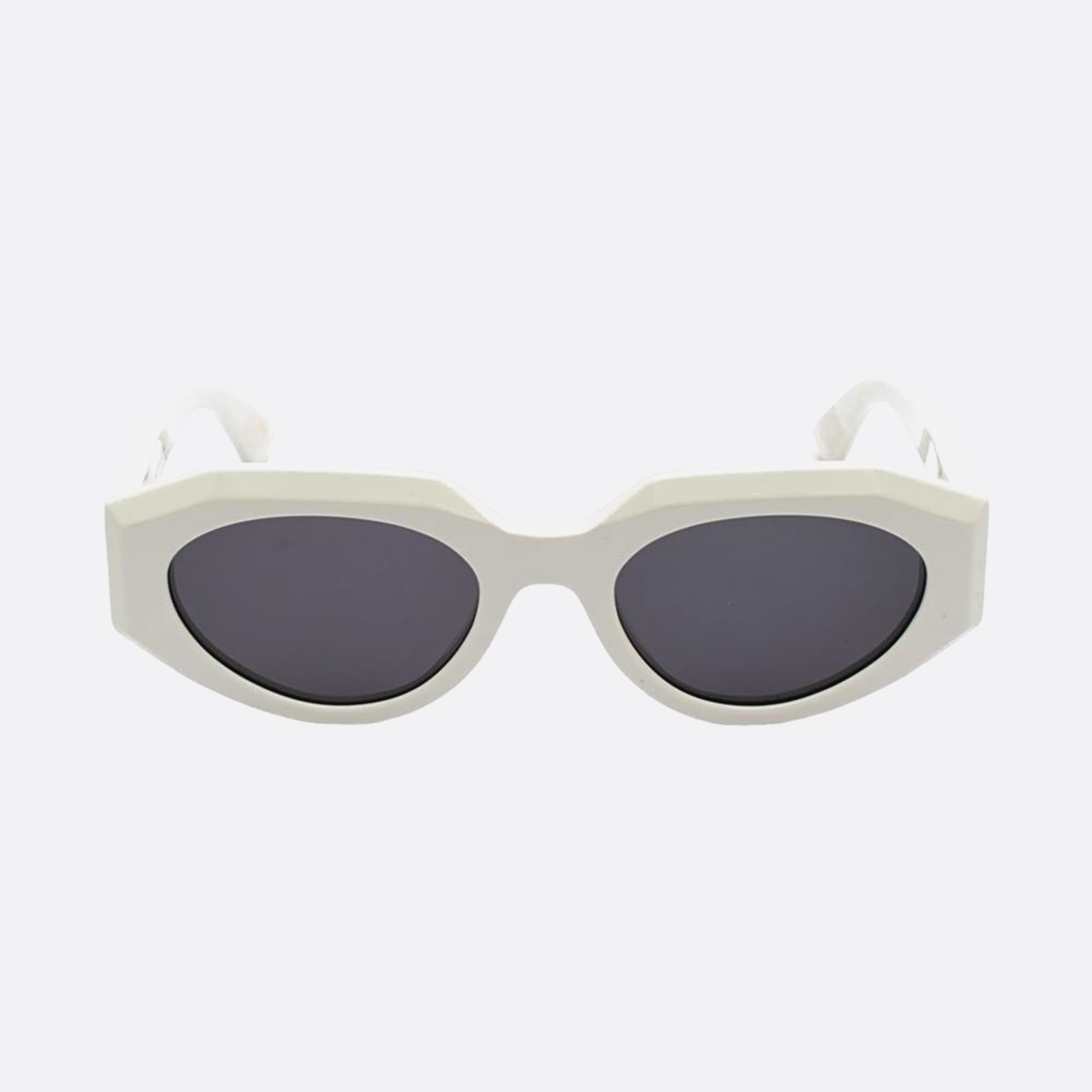 Bottega 52mm Veneta White Geometric Women Sunglasses - Main View