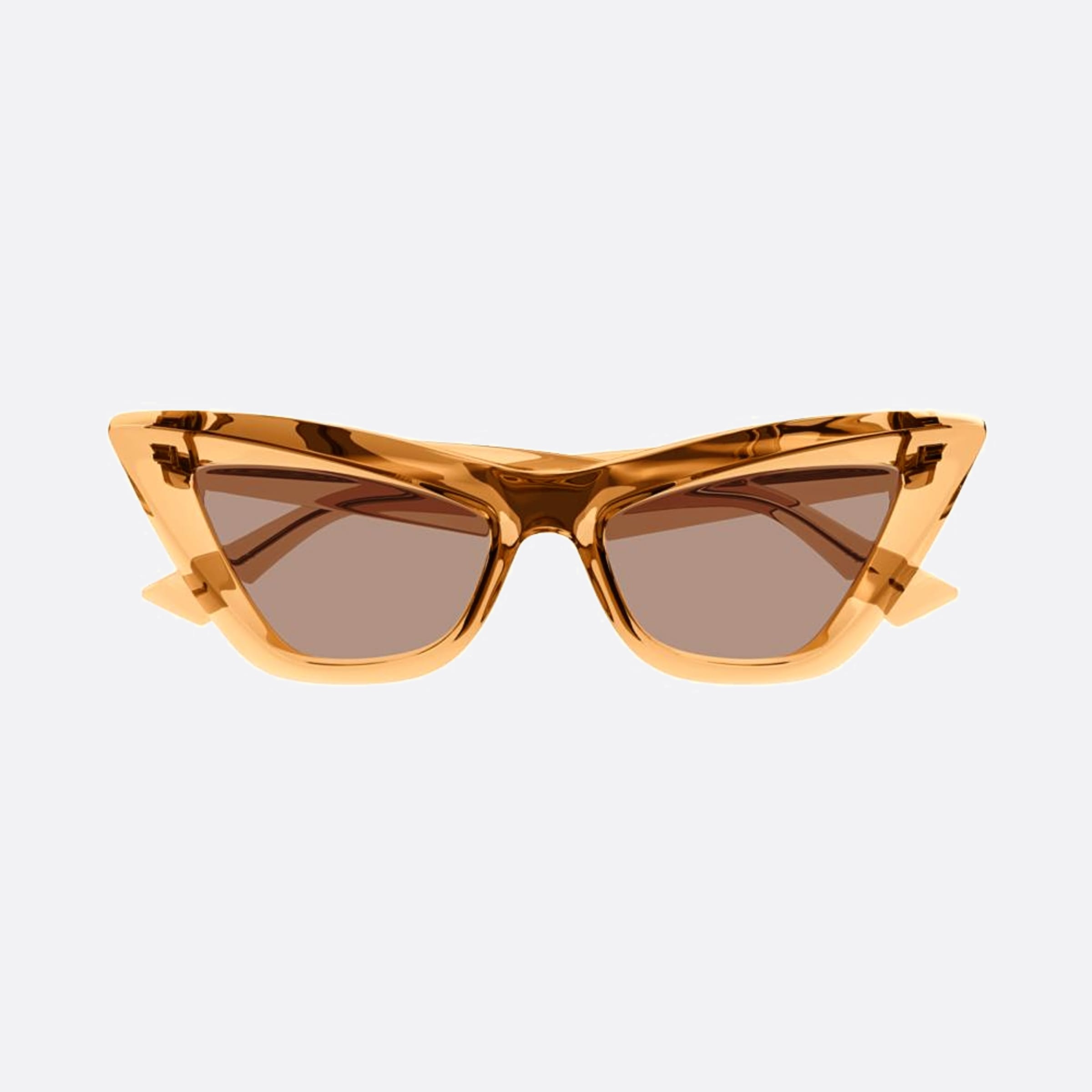 Bottega 53mm Veneta Orange Cat Eye Women Sunglasses - Main View