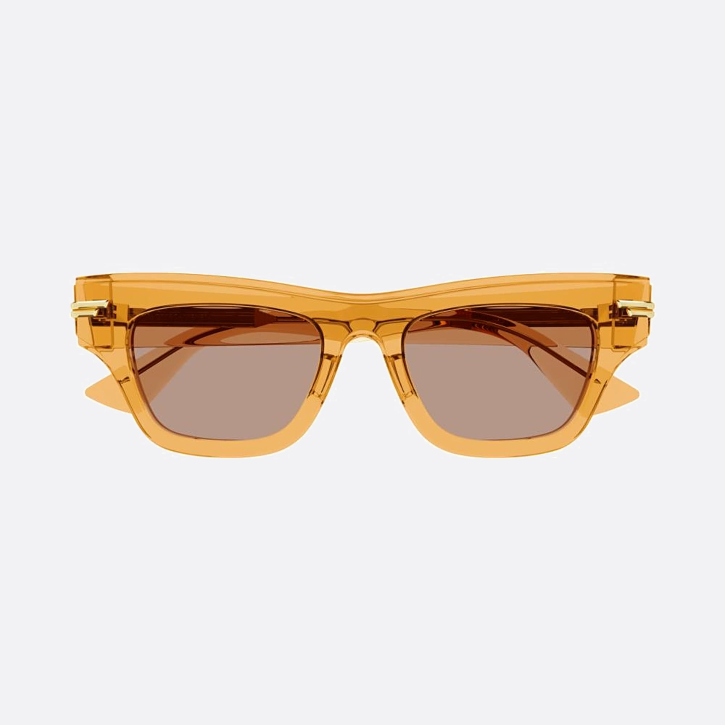 Bottega 51mm Veneta Orange Cat Eye Women Sunglasses - Main View