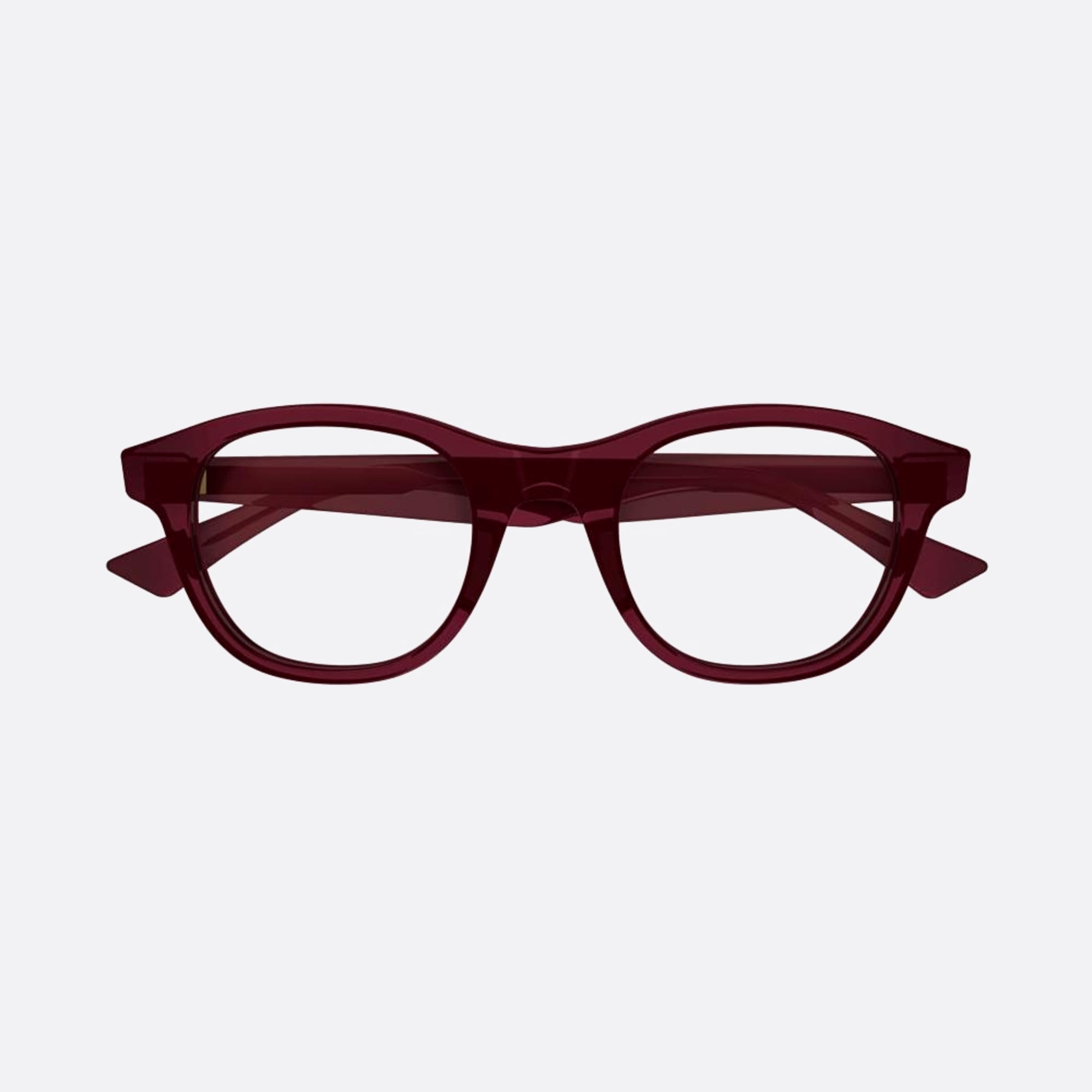 Bottega 49mm Veneta Red Visor Unisex Eyeglasses - Main View