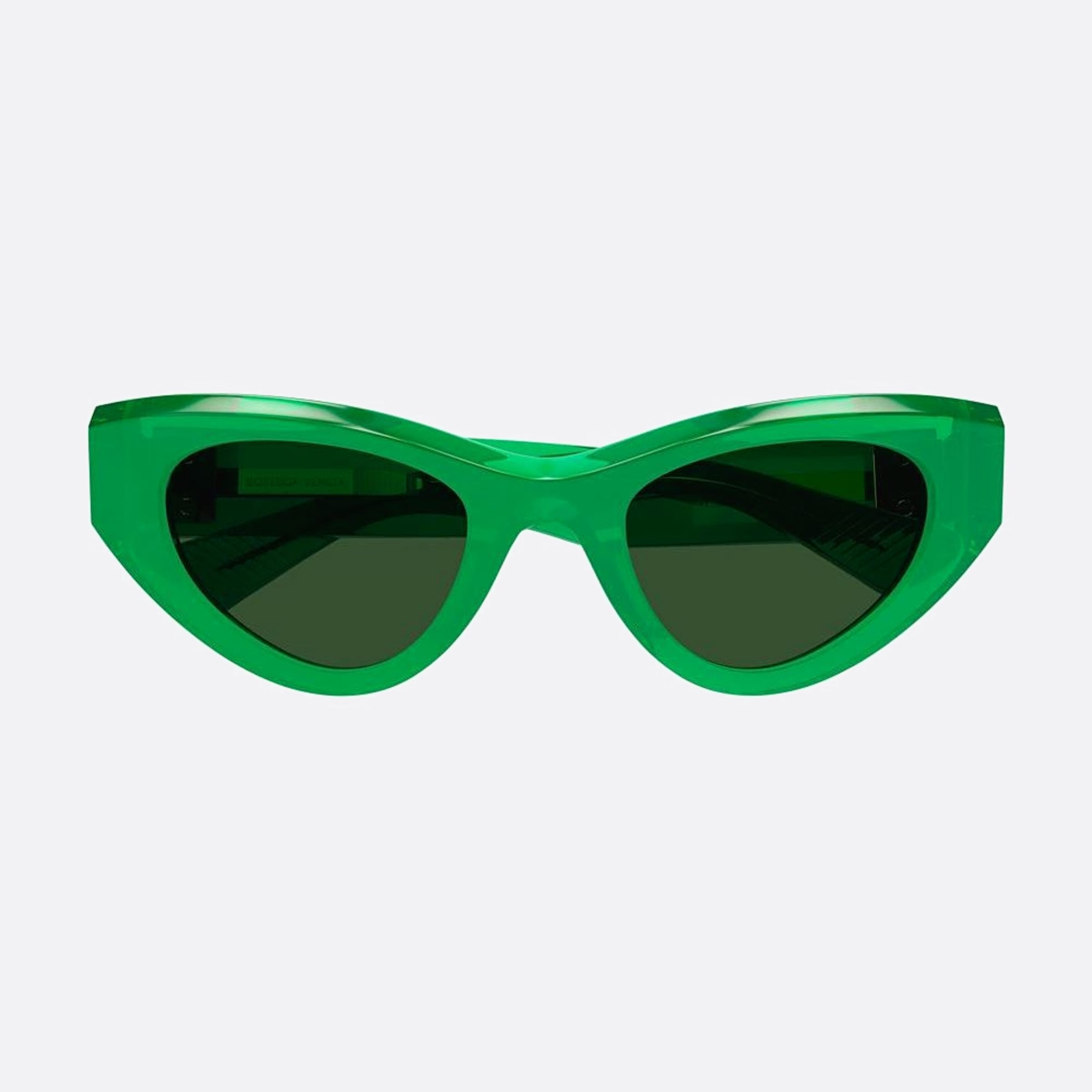 Bottega 49mm Veneta Ggg Green Geometric Woman Sunglasses - Main View