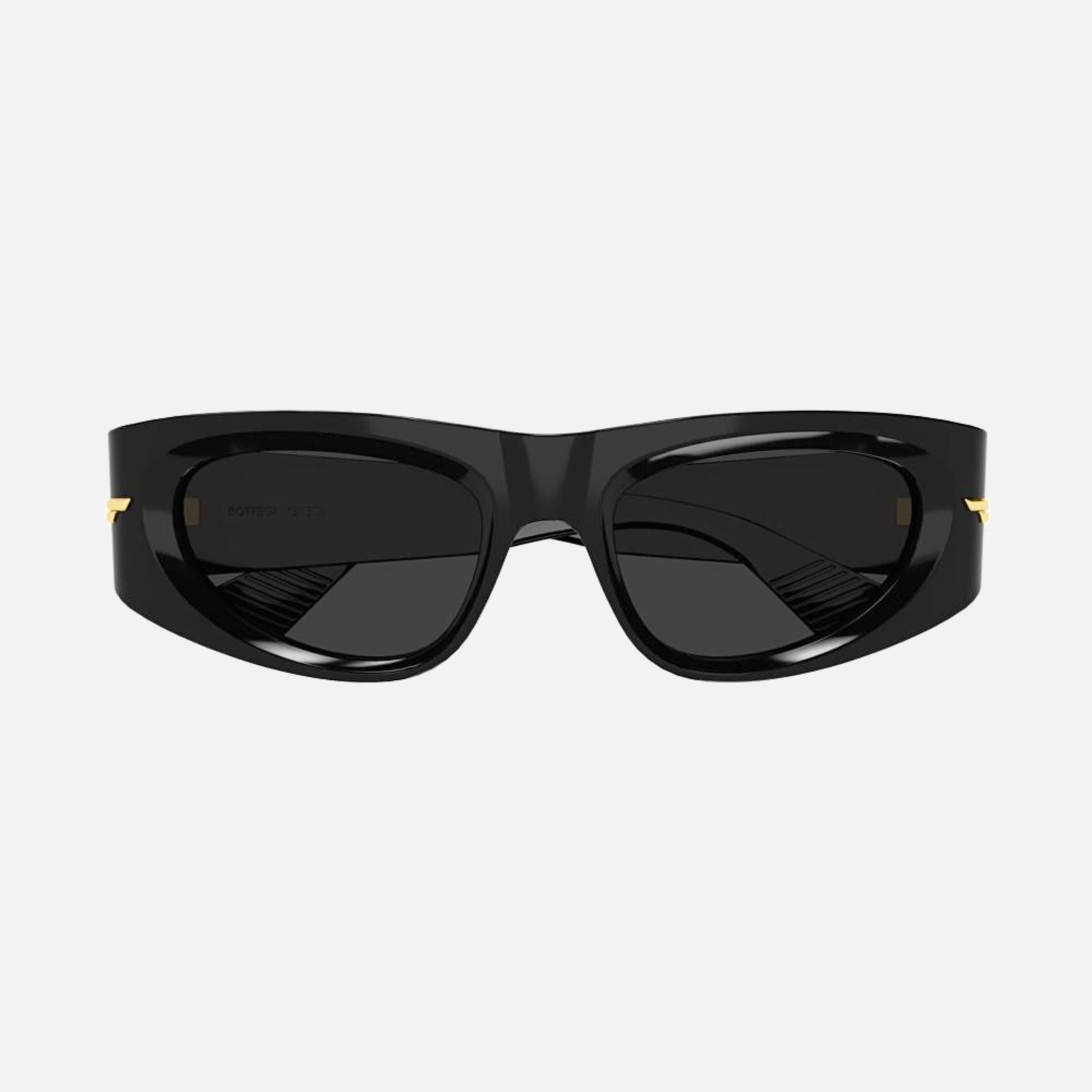 Bottega 51mm Veneta Black Geometric Woman Sunglasses - Main View