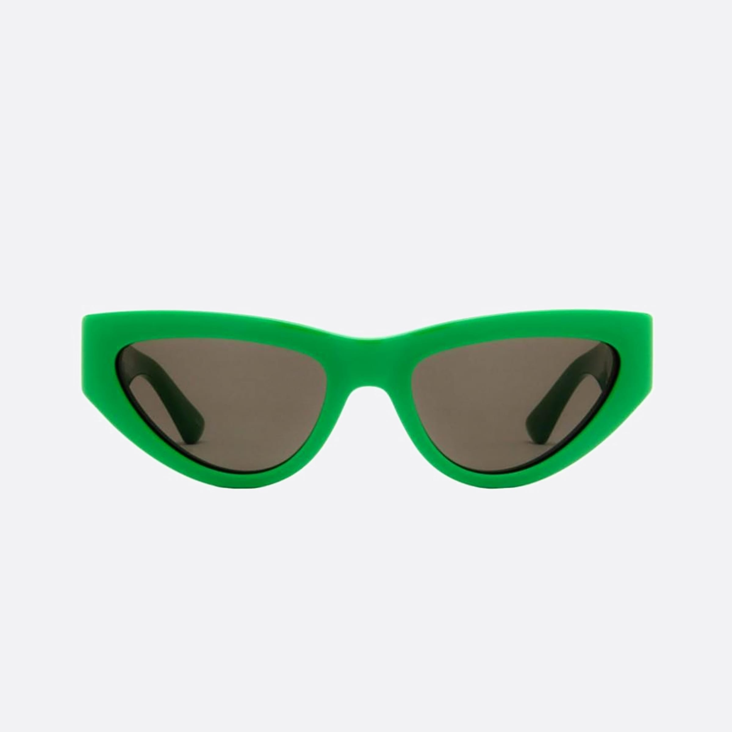 Bottega 55mm Veneta Green Cat Eye Woman Sunglasses - Main View