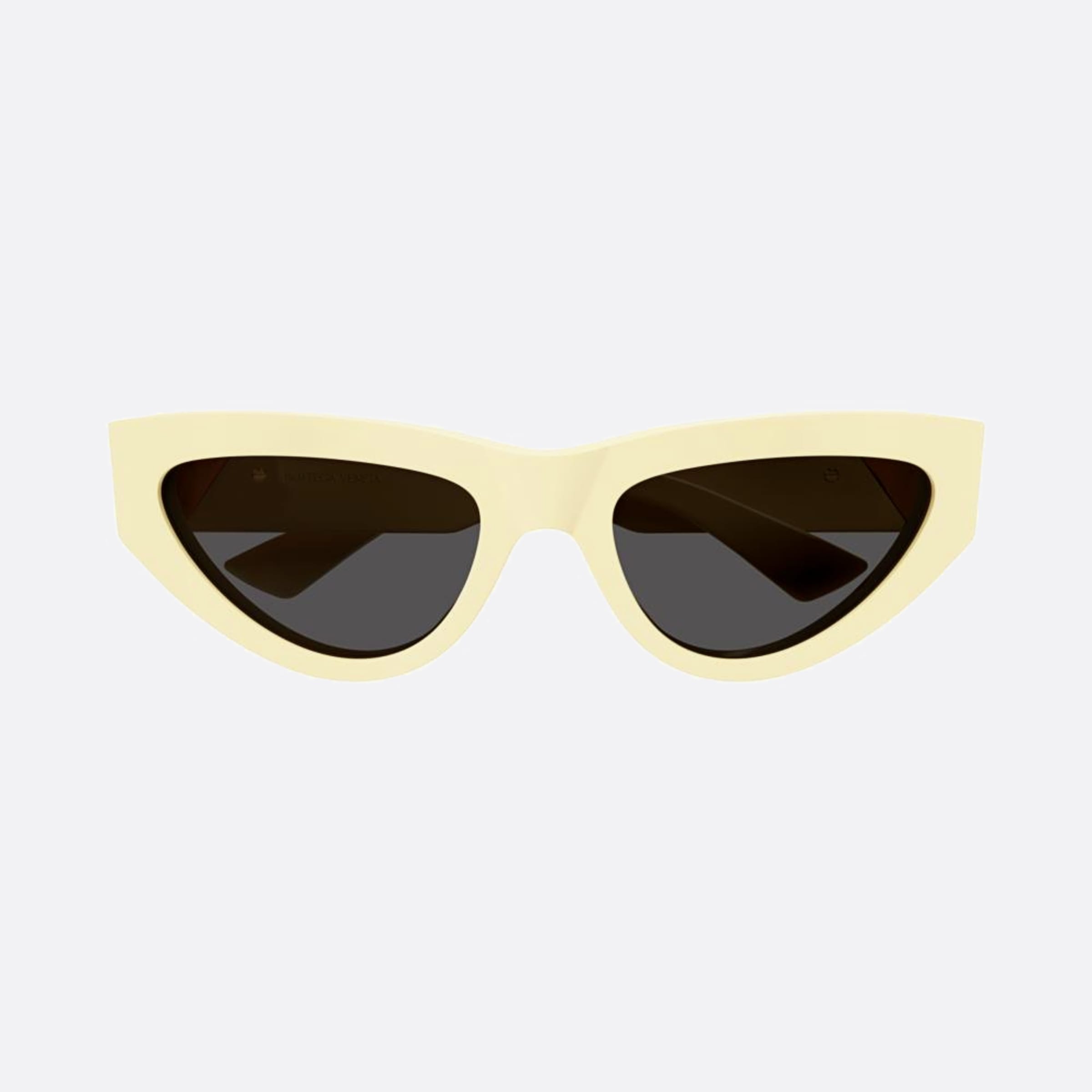 Bottega 55mm Veneta Yellow Cat Eye Woman Sunglasses - Main View