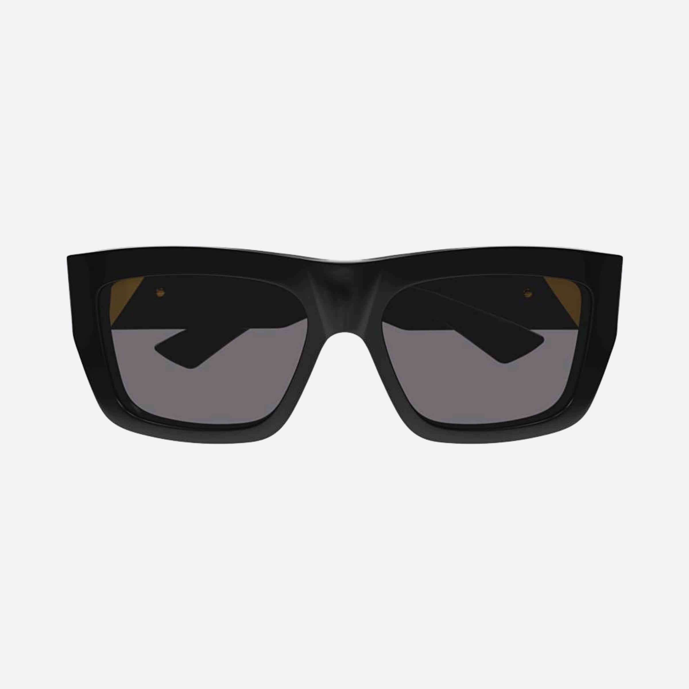 Bottega 57mm Veneta Black Geometric Women Sunglasses - Main View