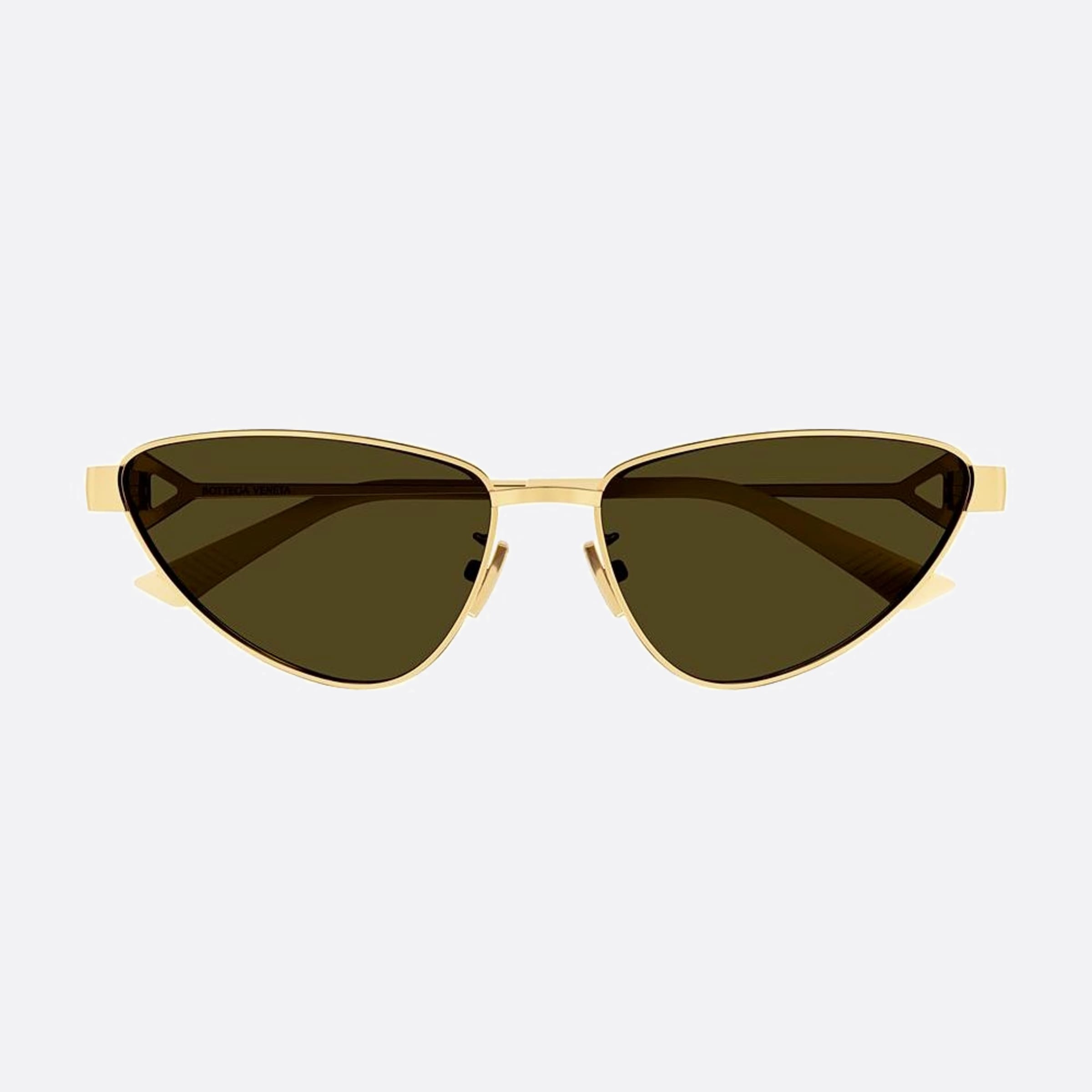 Bottega 59mm Veneta Gold Cat Eye Woman Sunglasses - Main View