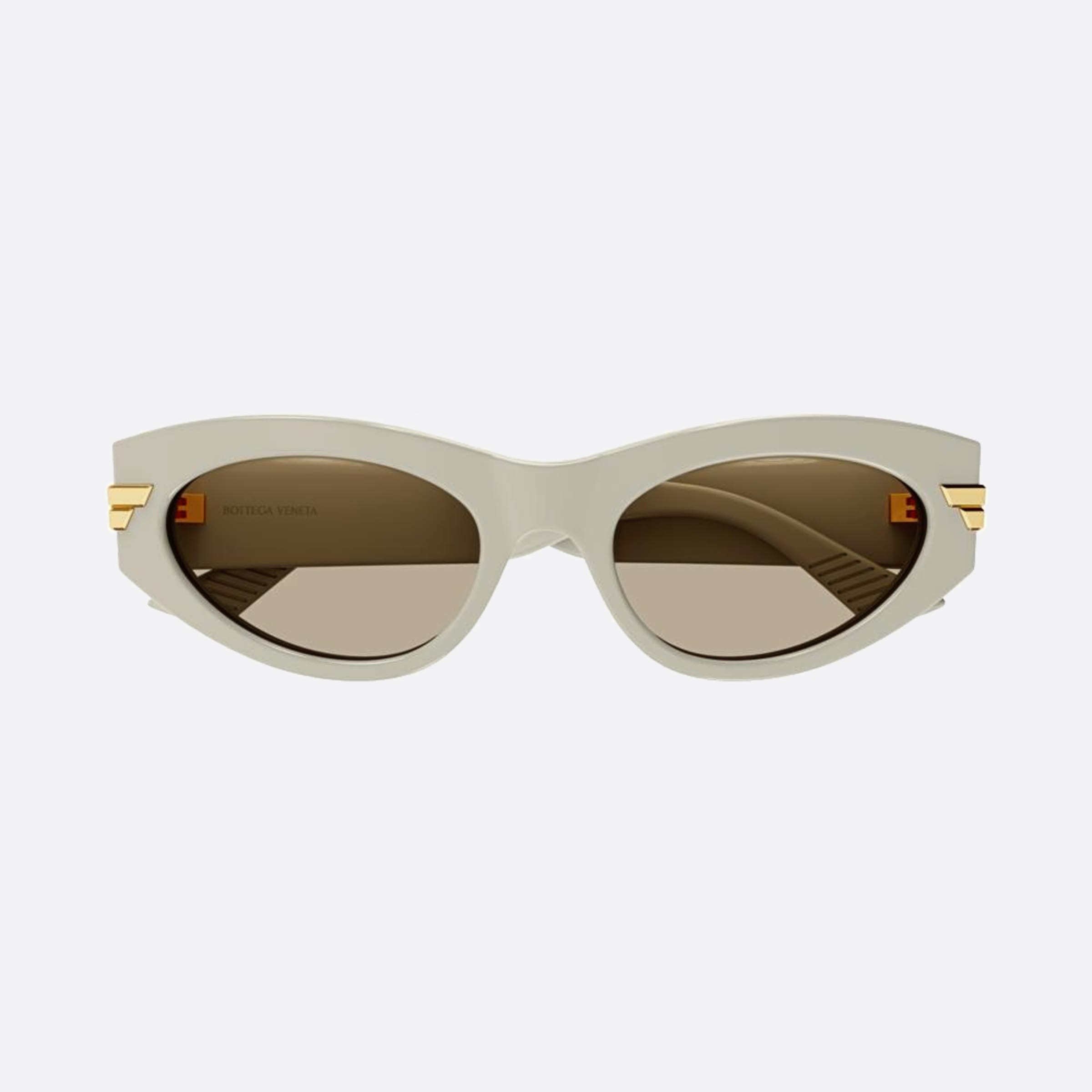 Bottega 53mm Veneta Whbr White Cat Eye Woman Sunglasses - Main View