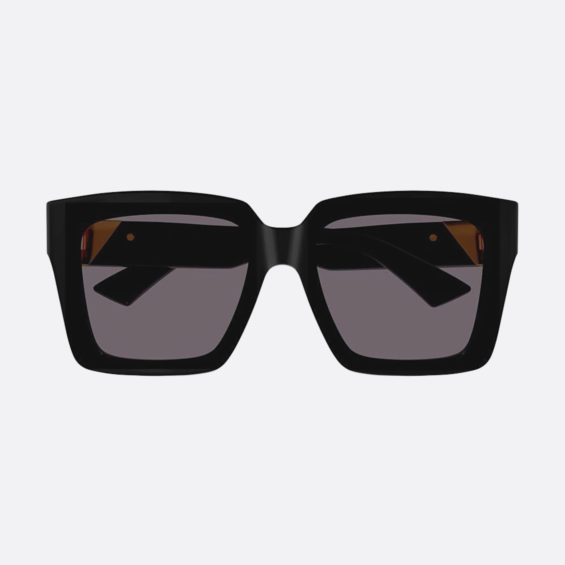 Bottega 55mm Veneta Bv1198sa Black Geometric Woman Sunglasses - Main View