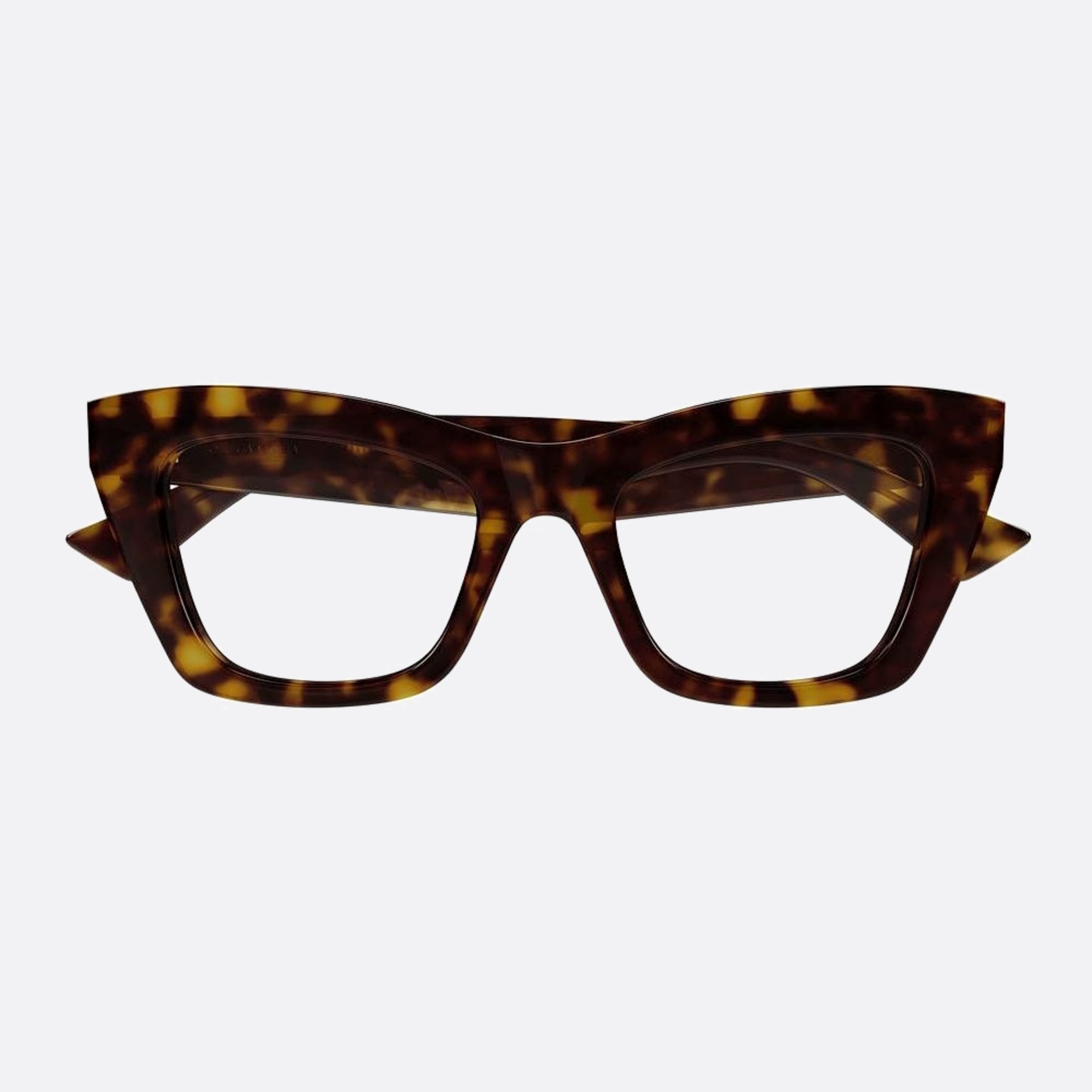 Bottega 50mm Veneta Havana Cat Eye Woman Eyeglasses - Main View