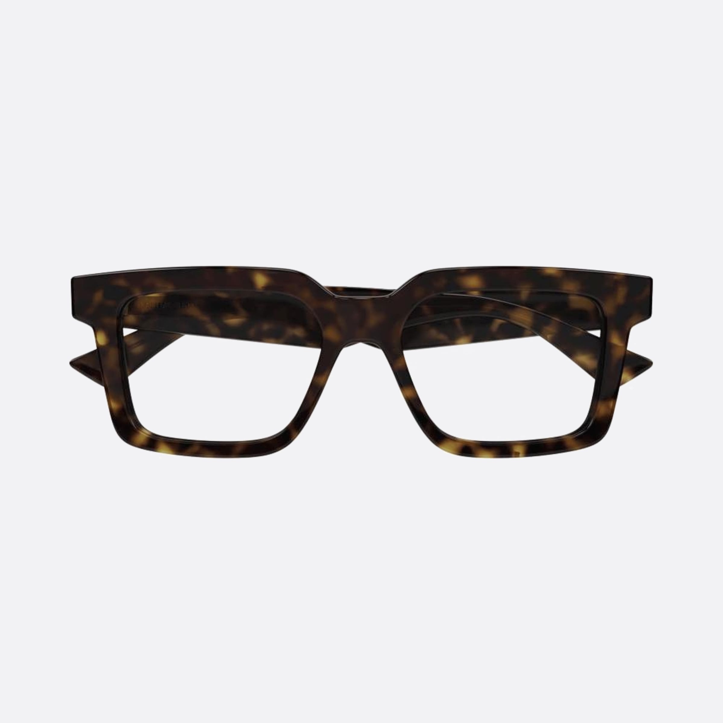 Bottega 51mm Veneta Brown Squared Man Eyeglasses - Main View