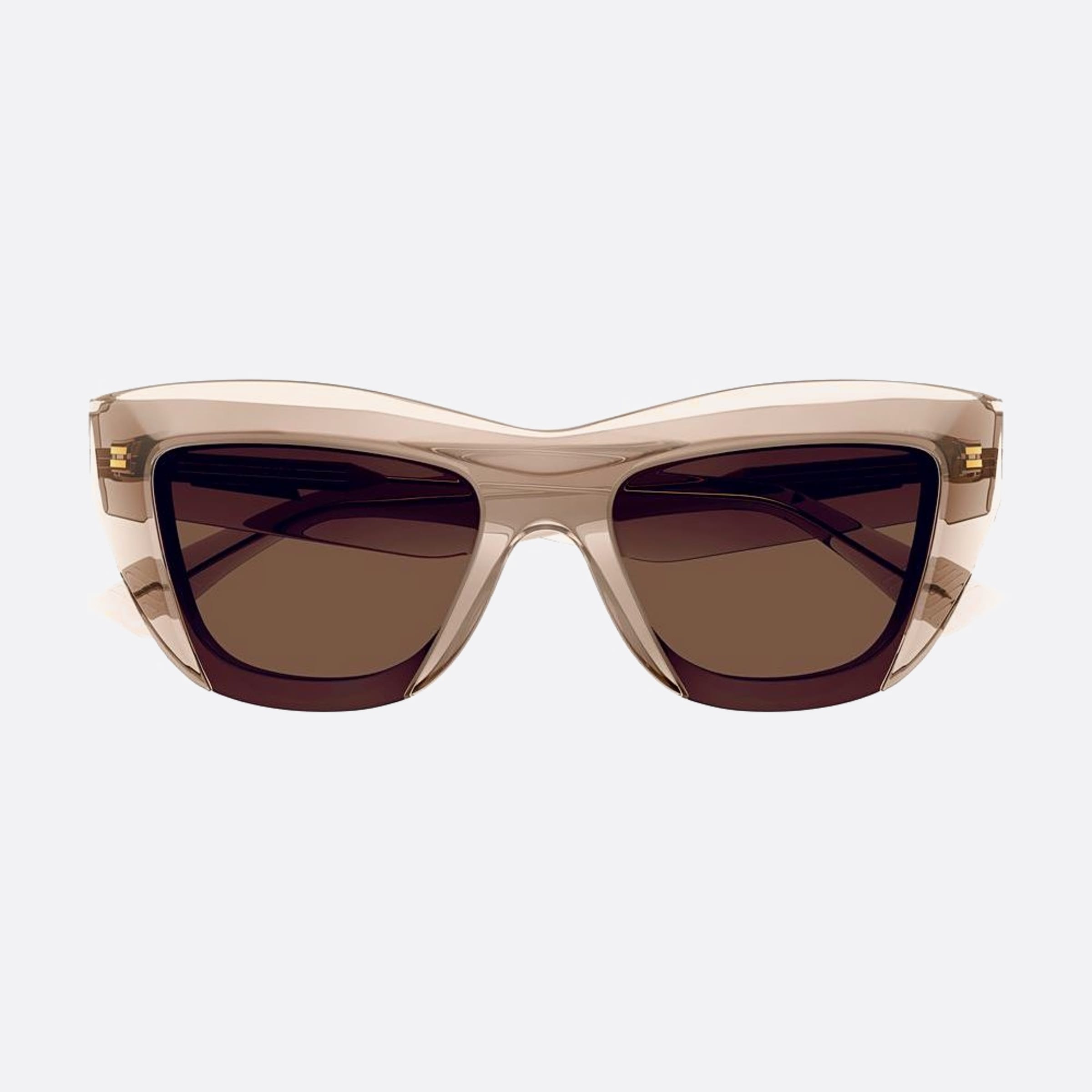 Bottega 52mm Veneta Qwe Brown Squared Woman Sunglasses - Main View