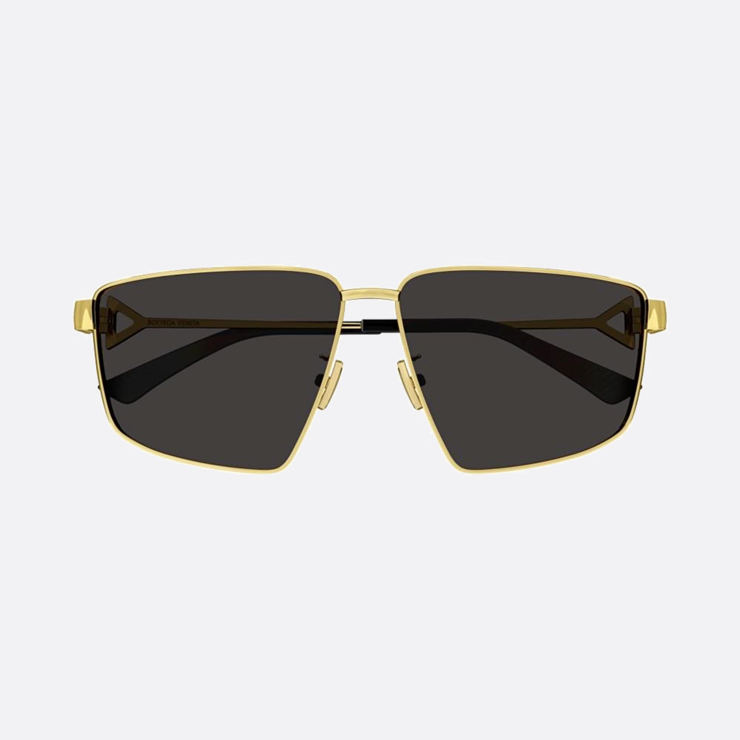 Bottega 61mm Veneta Ati Gold Squared Woman Sunglasses - Main View
