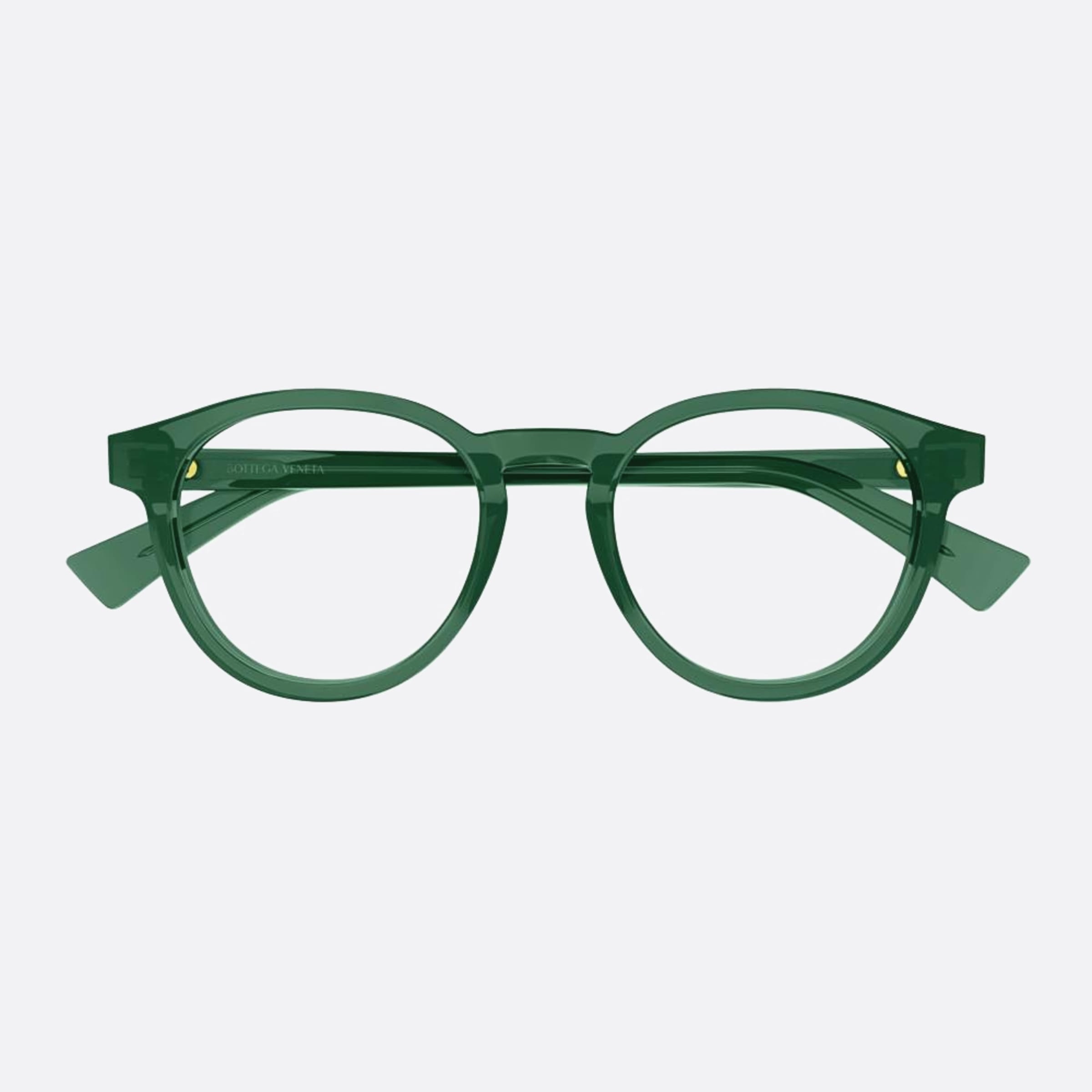 Bottega 50mm Veneta Green Pantos Unisex Eyeglasses - Main View