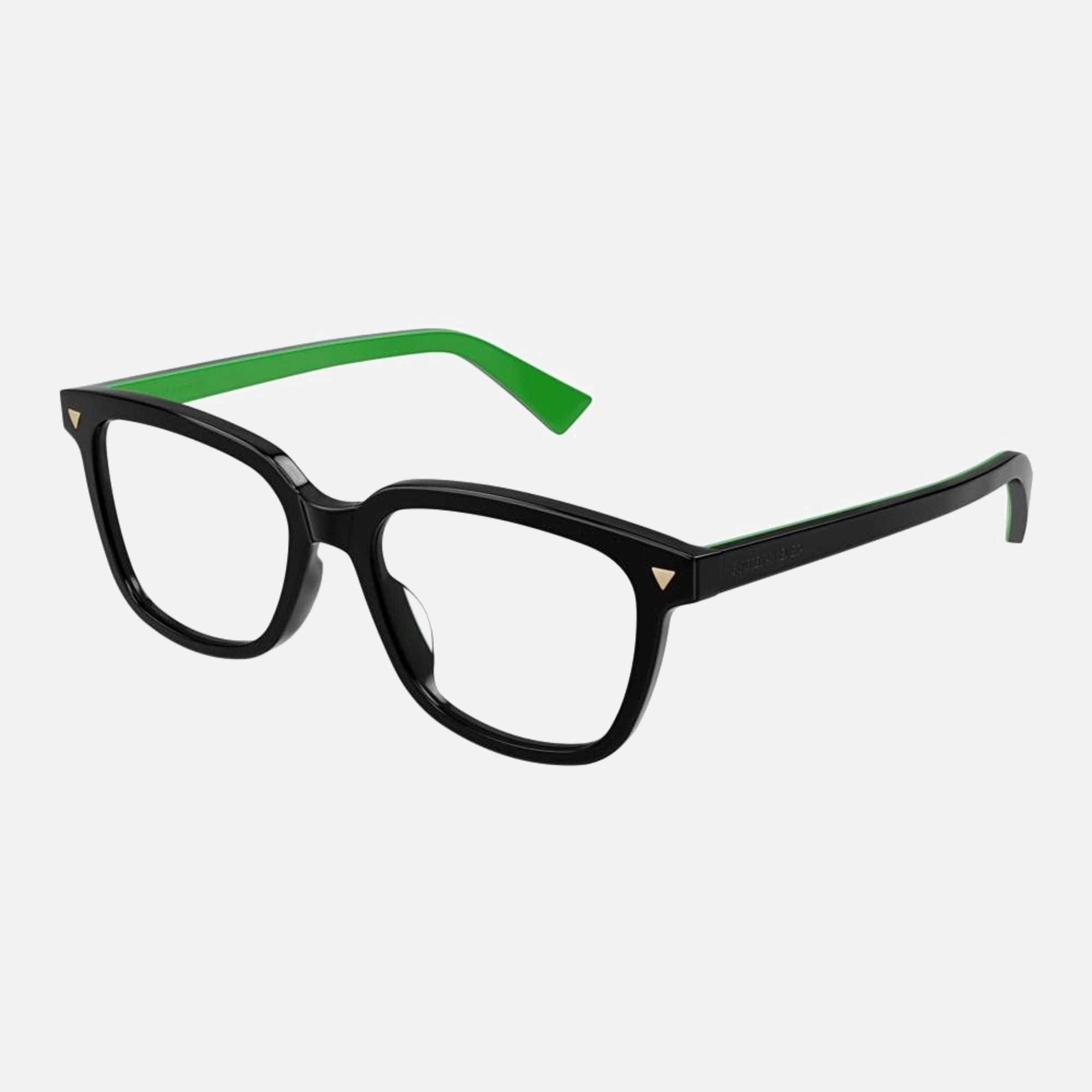 Bottega 52mm Veneta Bv1229oa Black Squared Women Eyeglasses - Side View