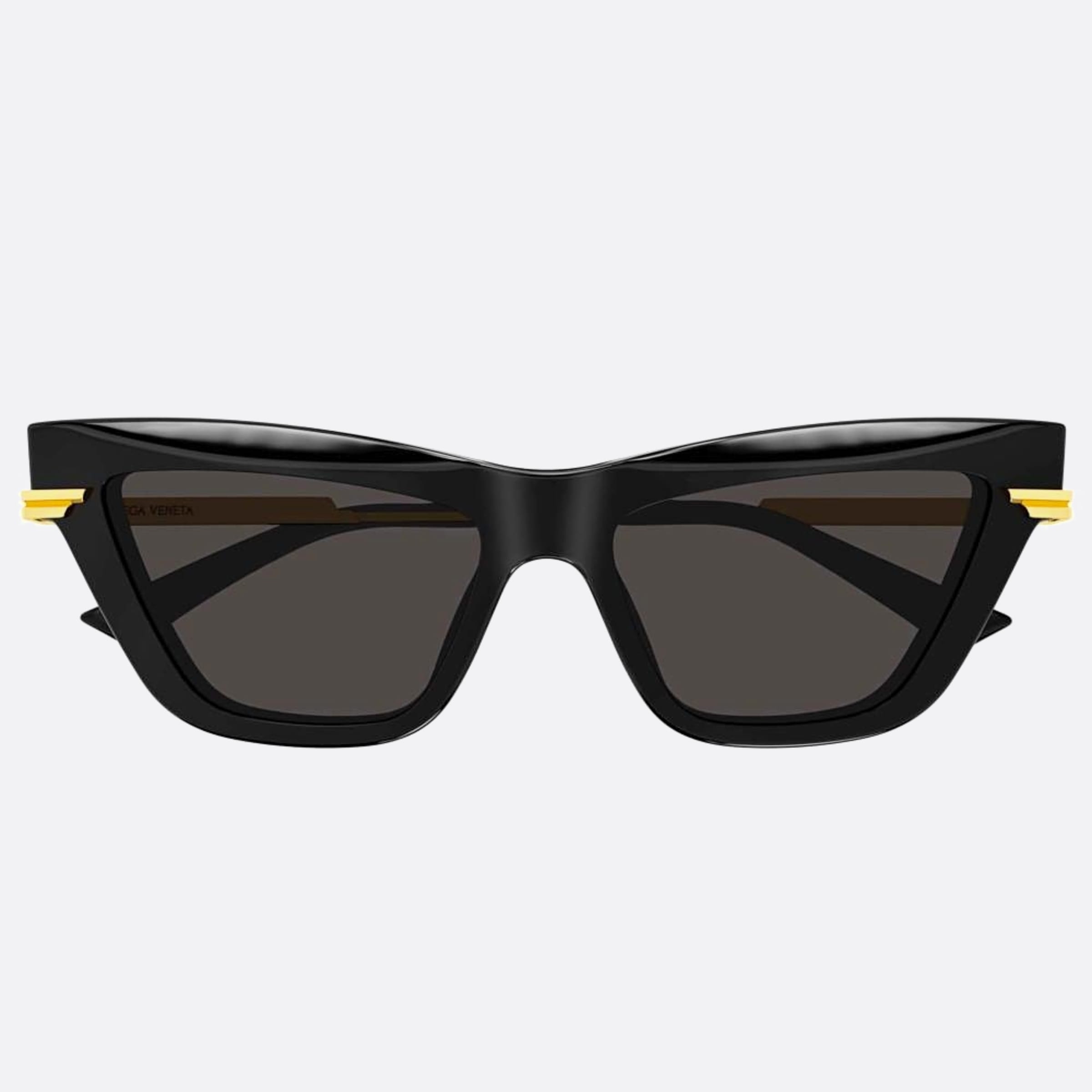 Bottega 54mm Veneta Black Cat Eye Woman Sunglasses - Main View