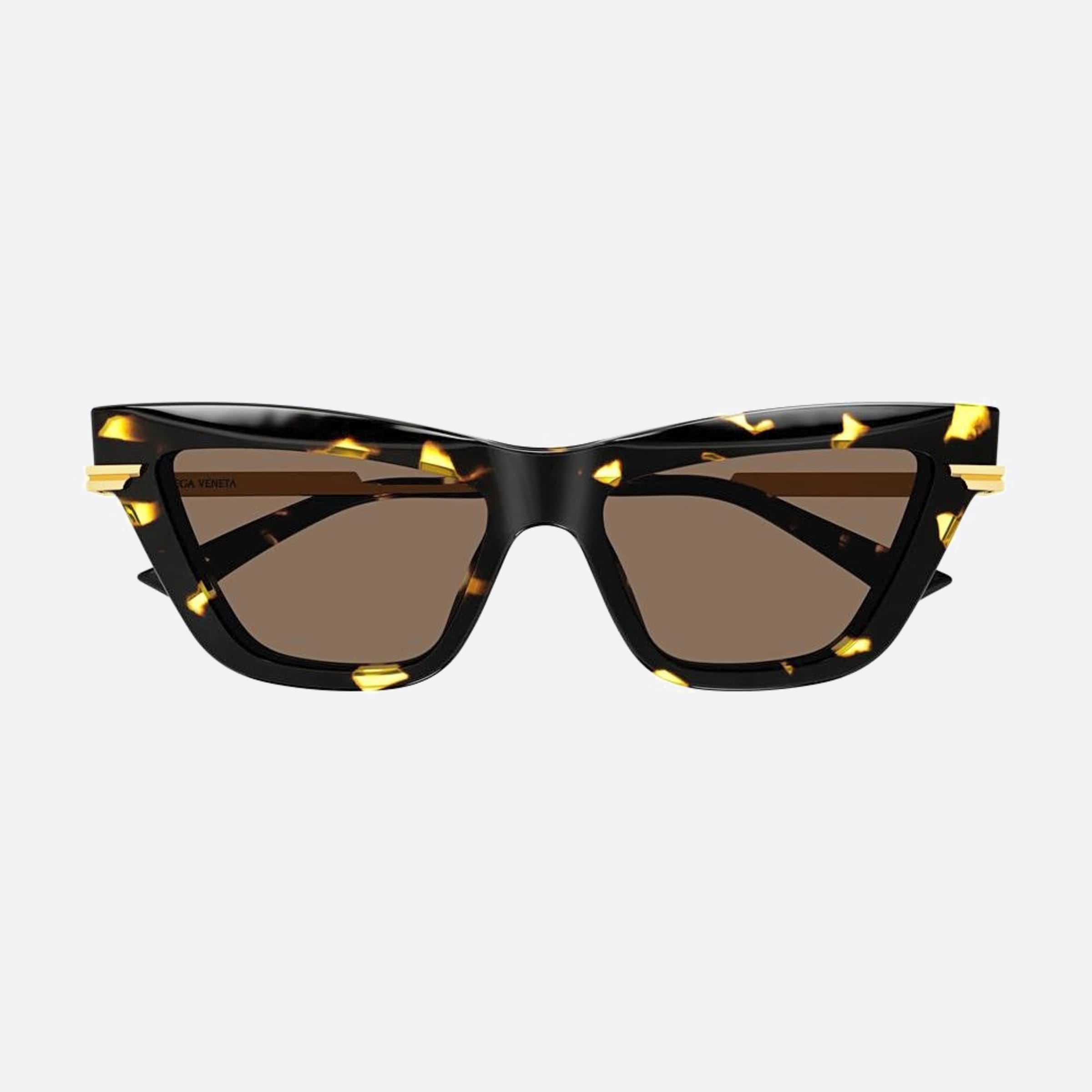 Bottega 54mm Veneta Havana Cat Eye Woman Sunglasses - Detail View