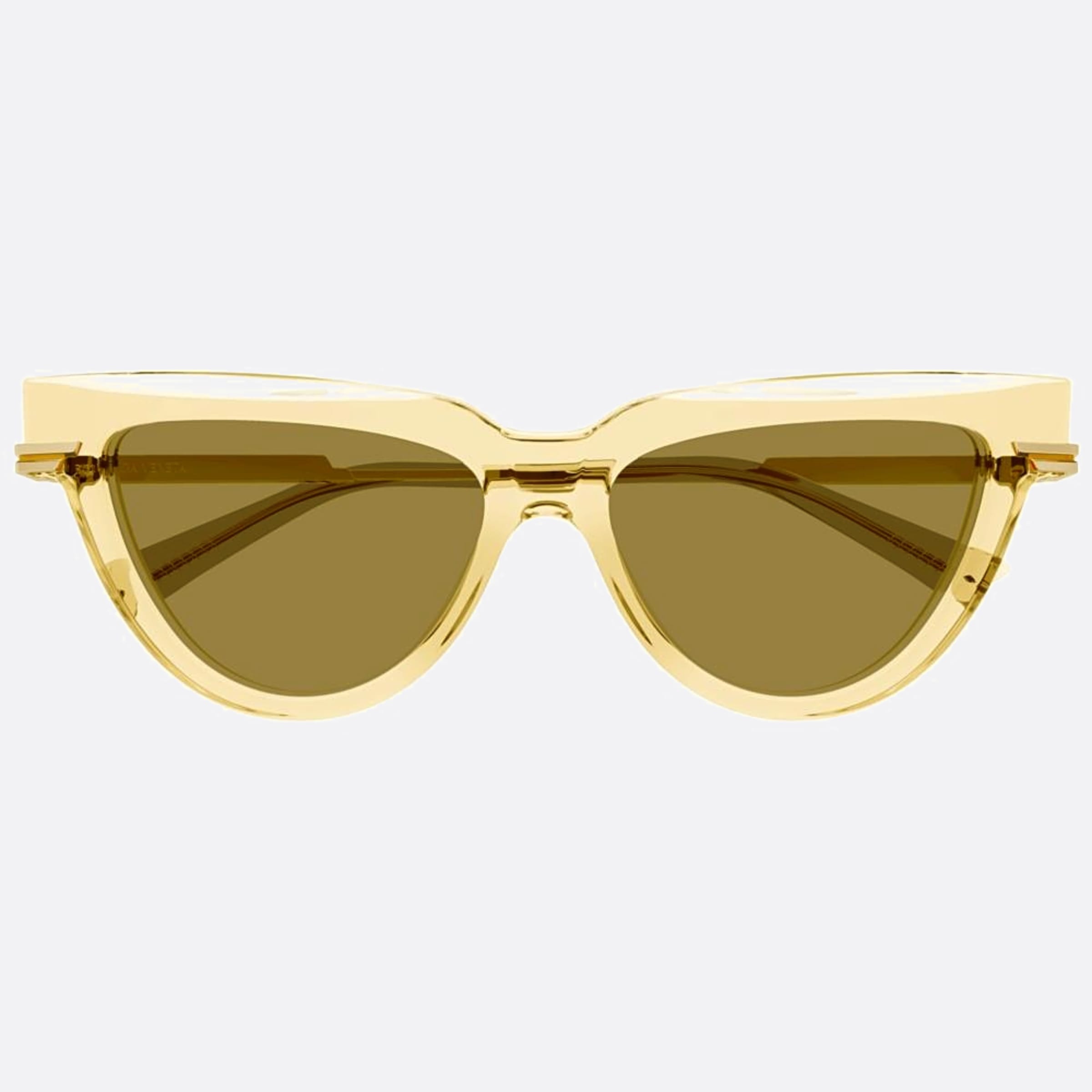Bottega 54mm Veneta Grey Cat Eye Woman Sunglasses - Main View
