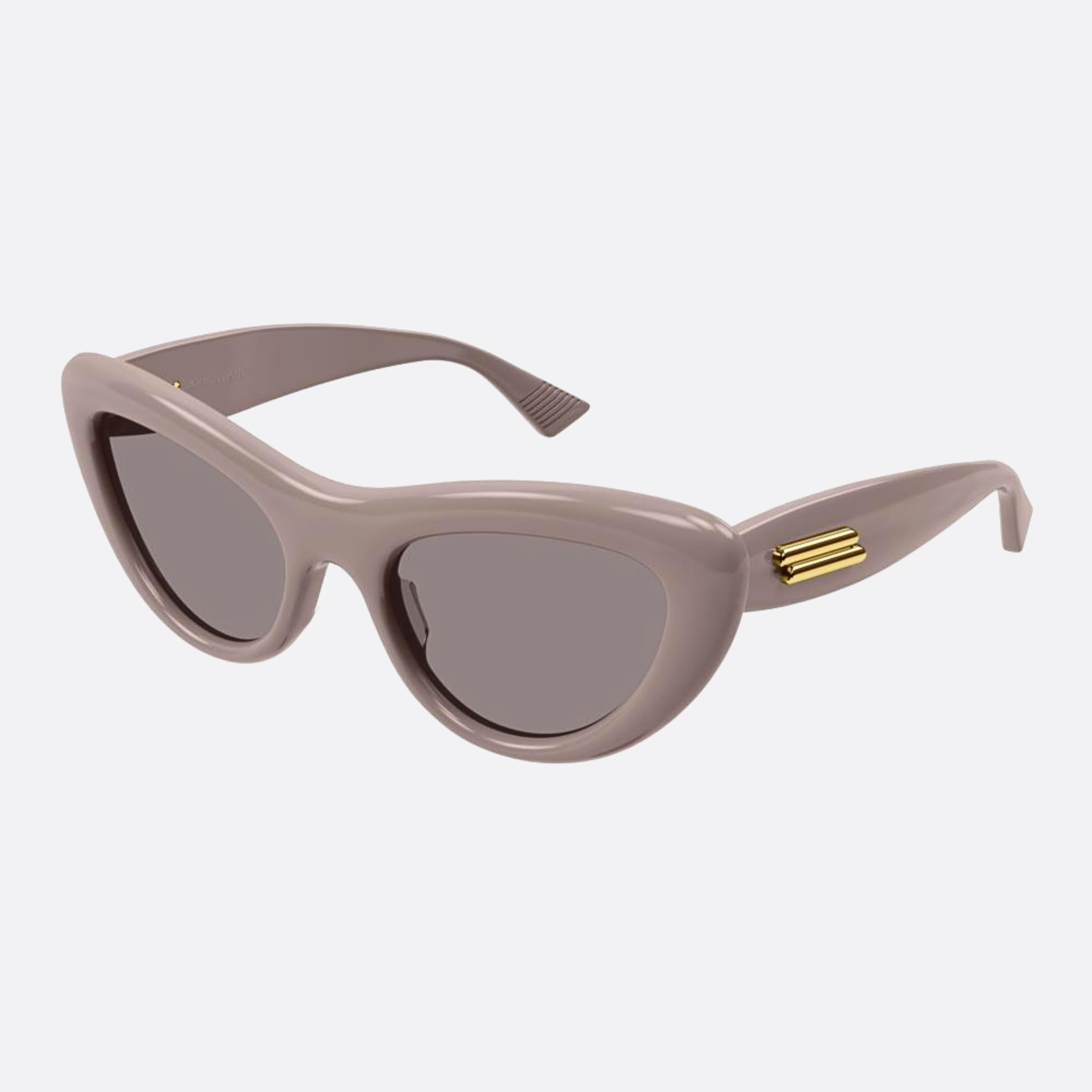 Bottega 53mm Veneta Pink Cat Eye Woman Sunglasses - Side View