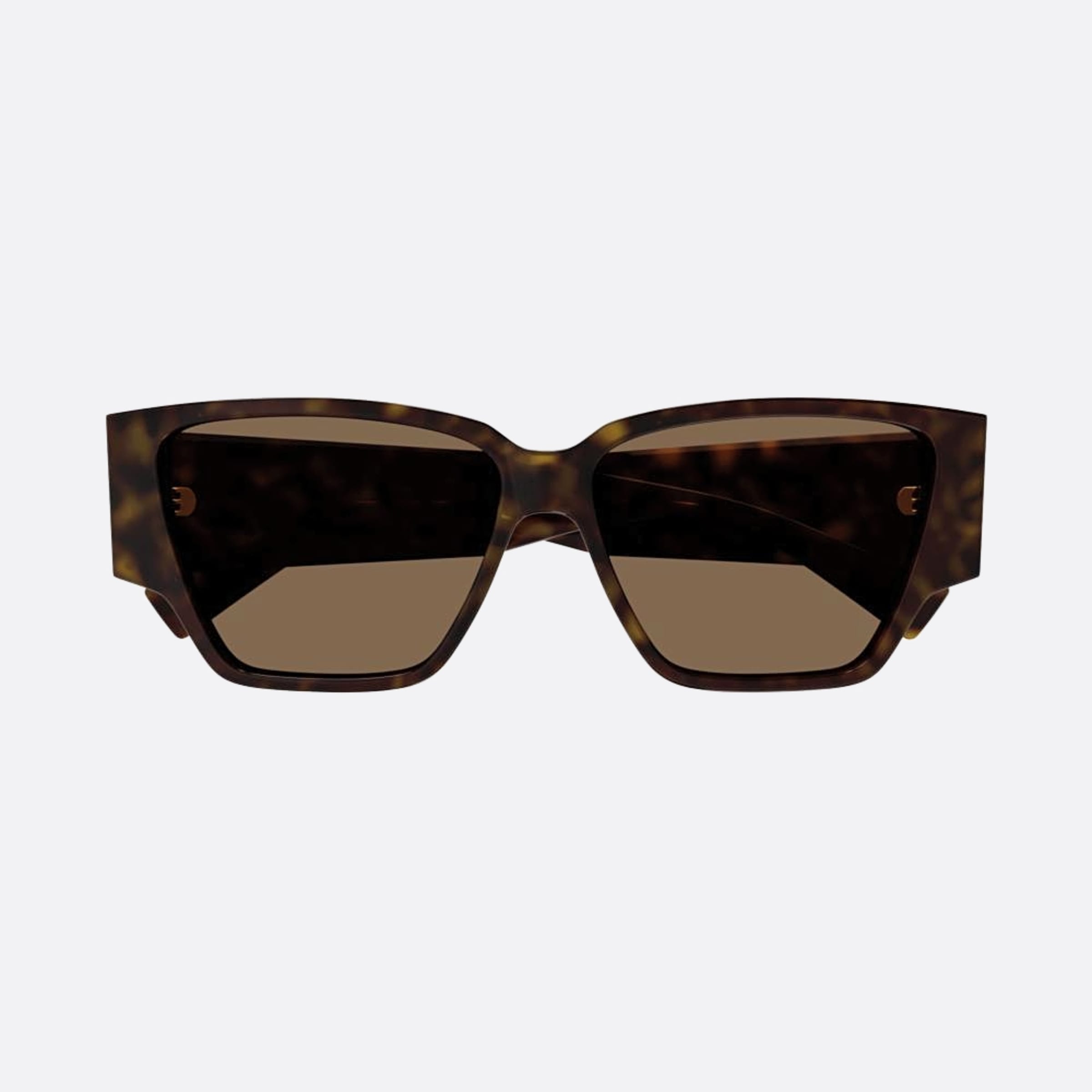 Bottega 57mm Veneta Havana Squared Woman Sunglasses - Main View