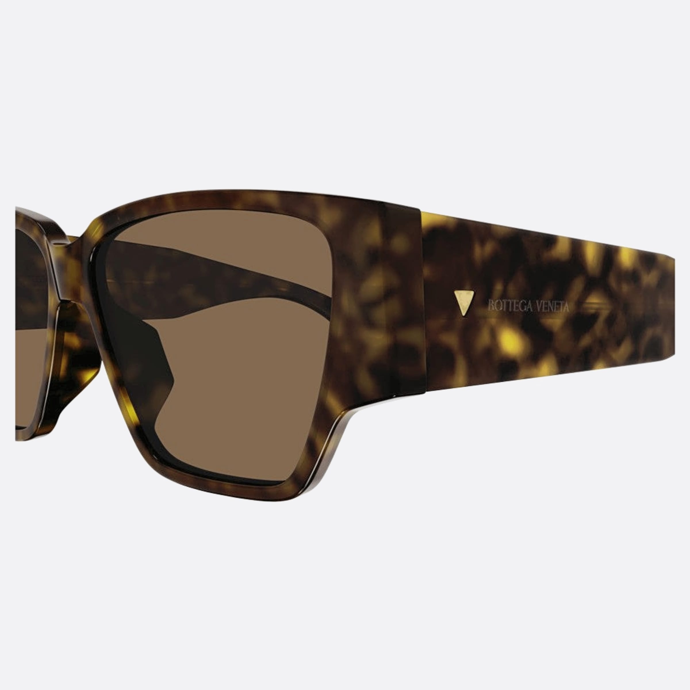 Bottega 57mm Veneta Havana Squared Woman Sunglasses - Detail View