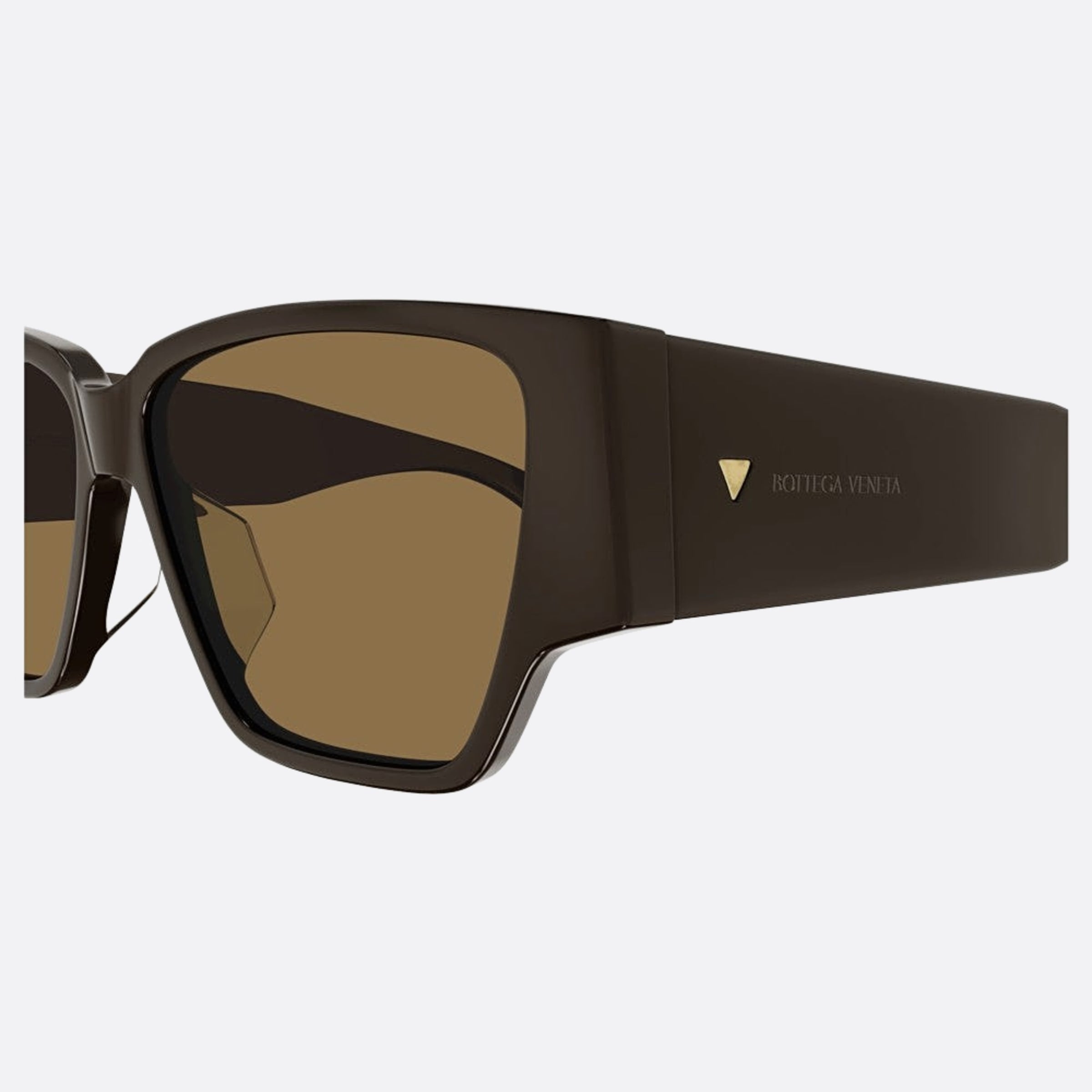 Bottega 57mm Veneta Brown Squared Woman Sunglasses - Detail View