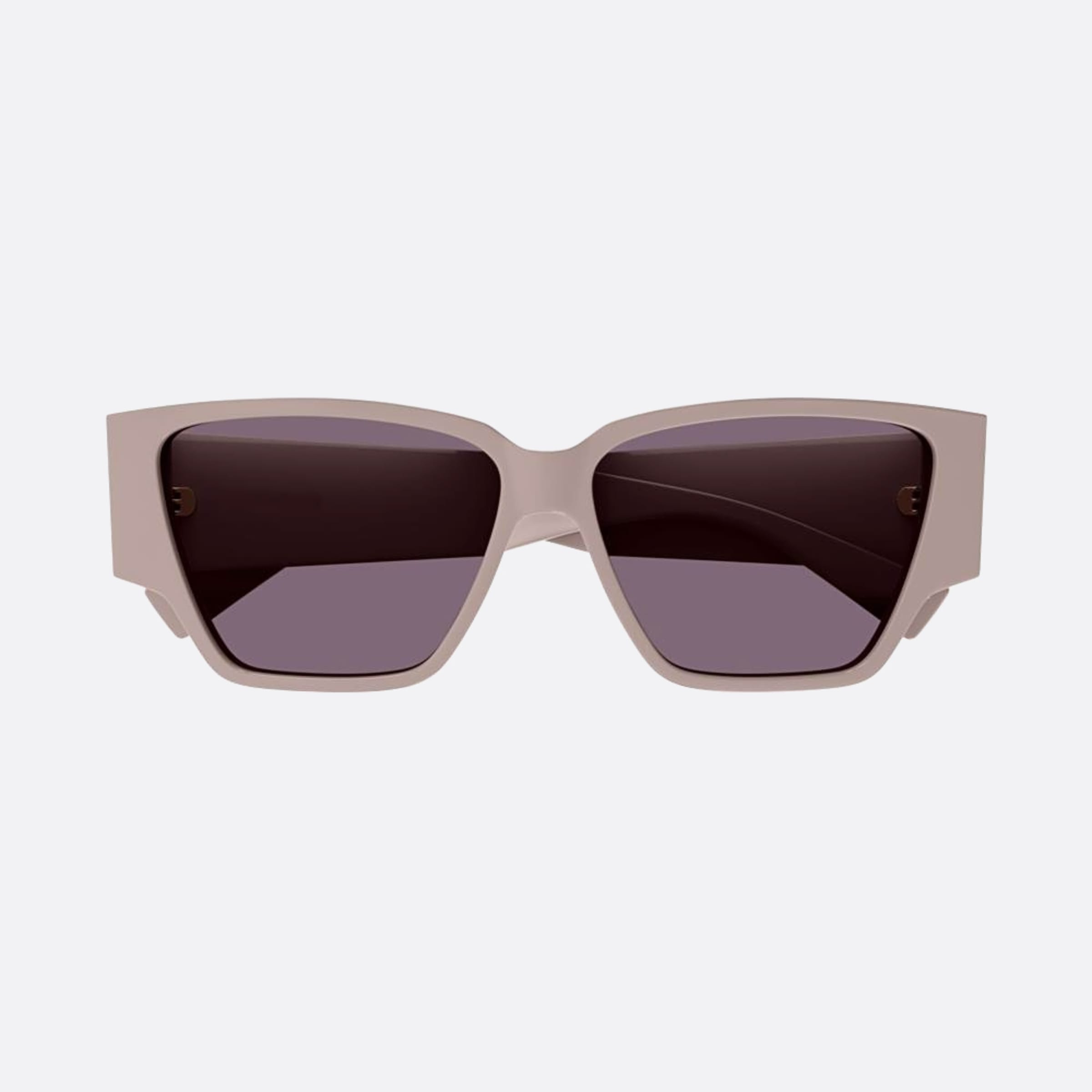 Bottega 57mm Veneta Pink Squared Woman Sunglasses - Main View