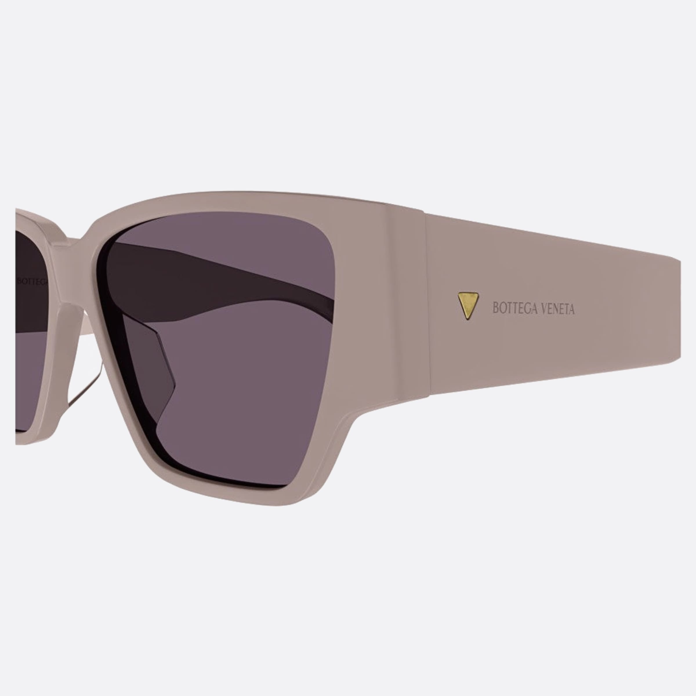 Bottega 57mm Veneta Pink Squared Woman Sunglasses - Detail View