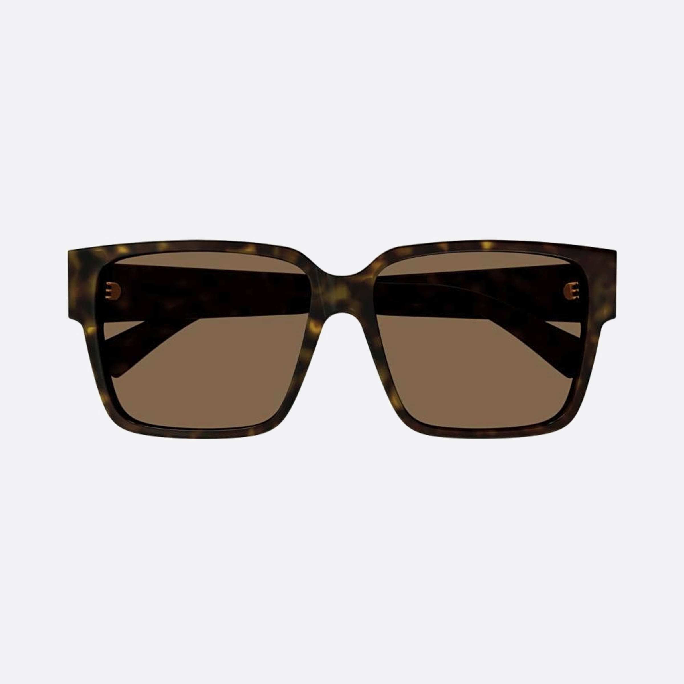 Bottega 59mm Veneta Bv1287sa Havana Squared Women Sunglasses - Main View