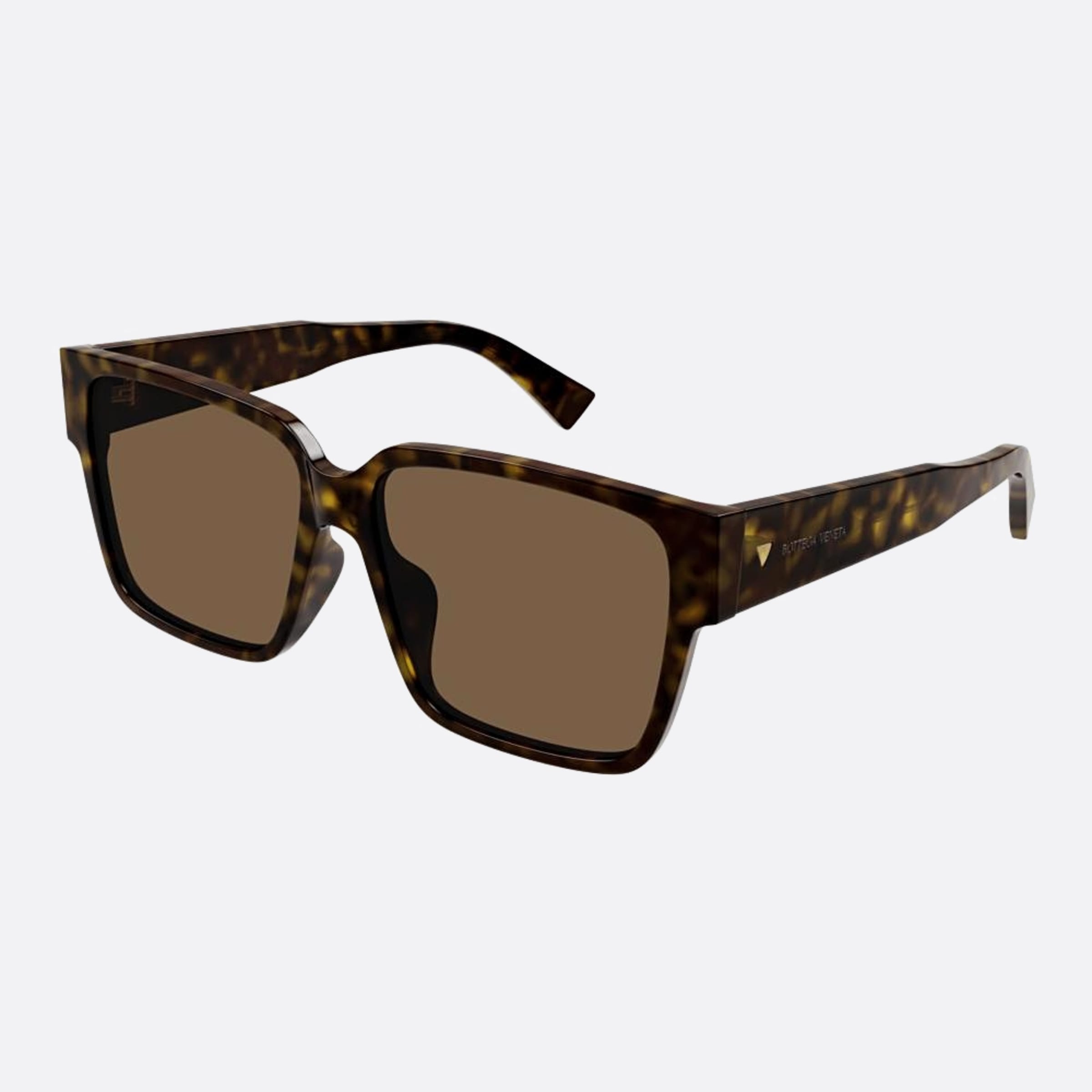 Bottega 59mm Veneta Bv1287sa Havana Squared Women Sunglasses - Side View
