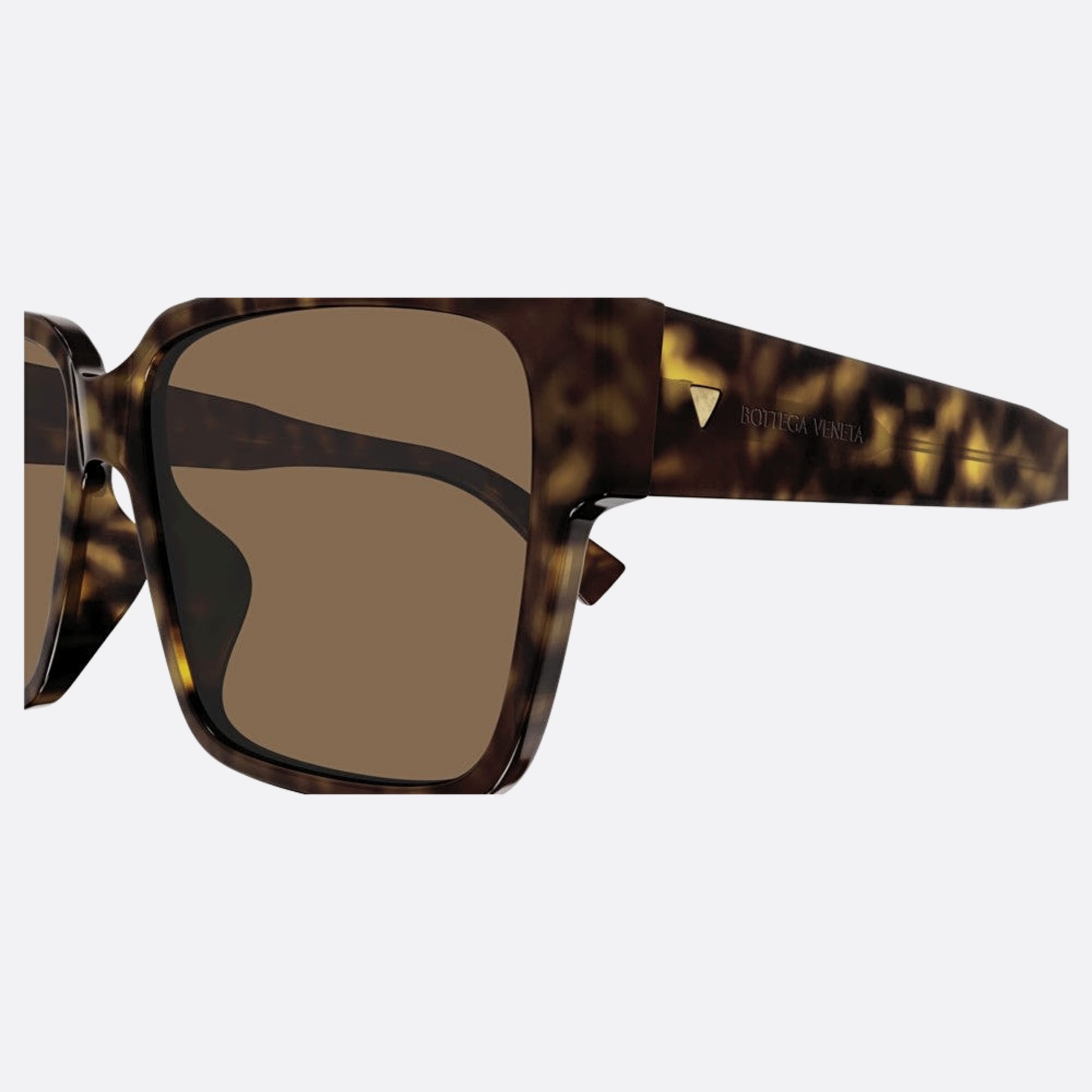 Bottega 59mm Veneta Bv1287sa Havana Squared Women Sunglasses - Detail View
