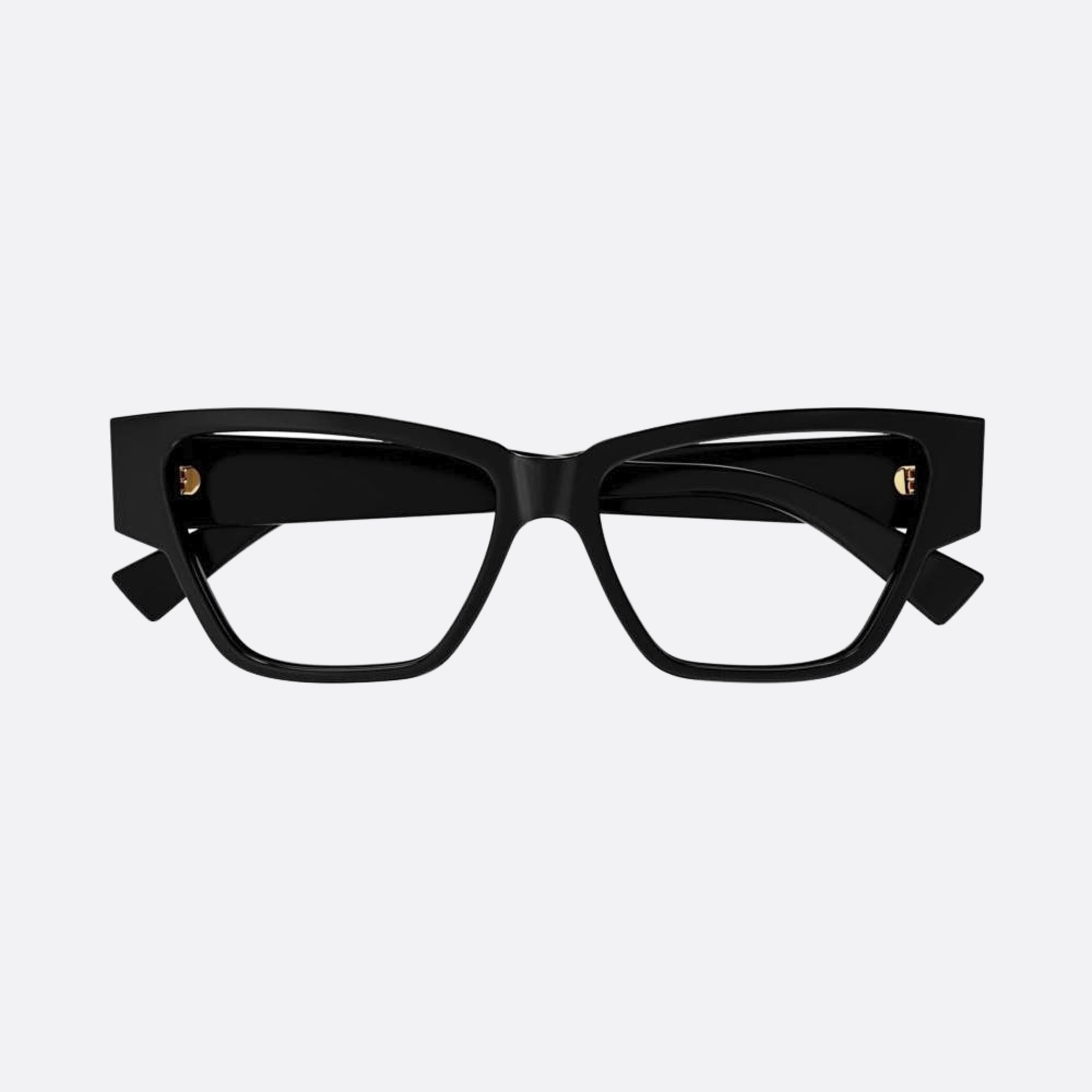 Bottega 55mm Veneta Black Butterfly Woman Eyeglasses - Main View