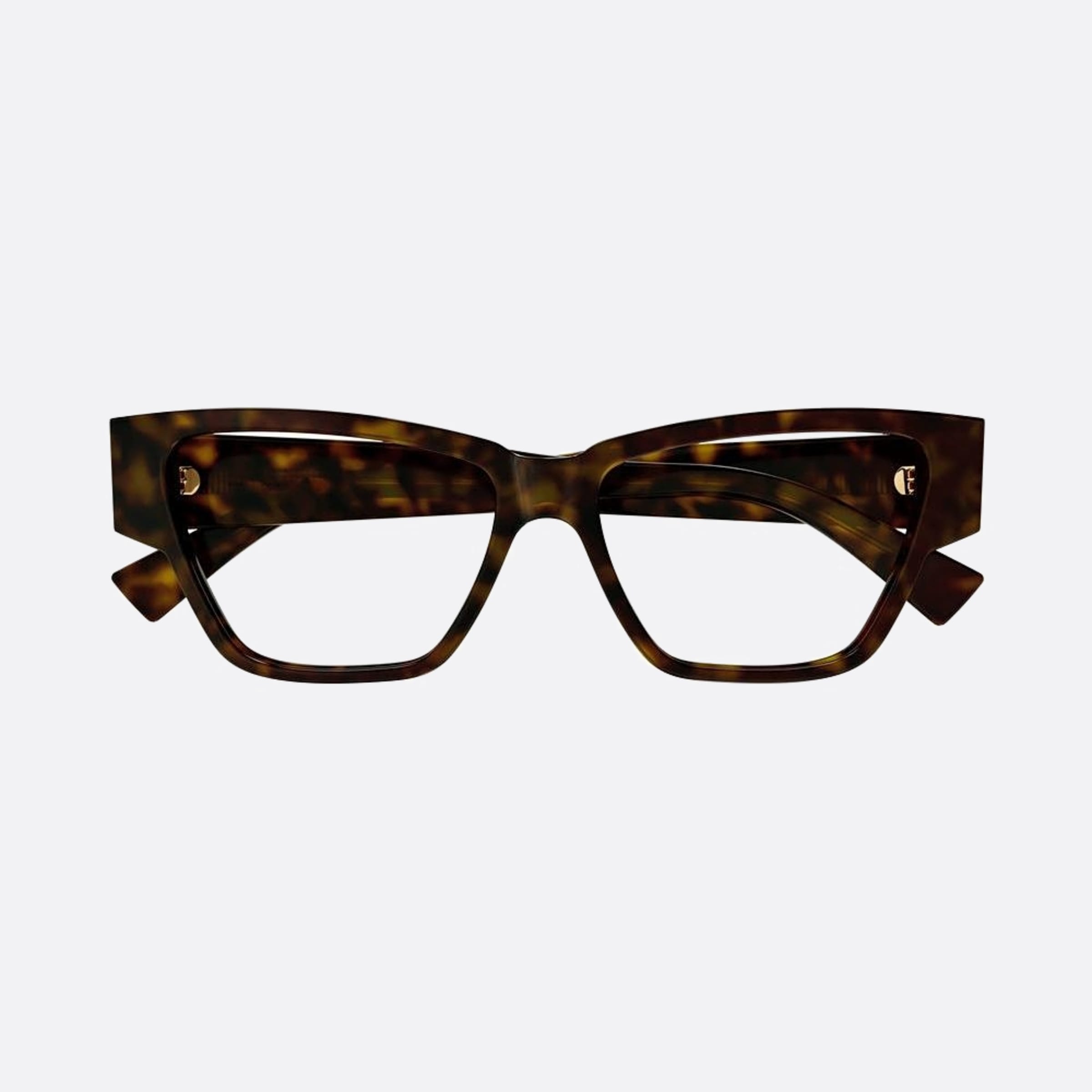 Bottega 55mm Veneta Havana Butterfly Woman Eyeglasses - Main View