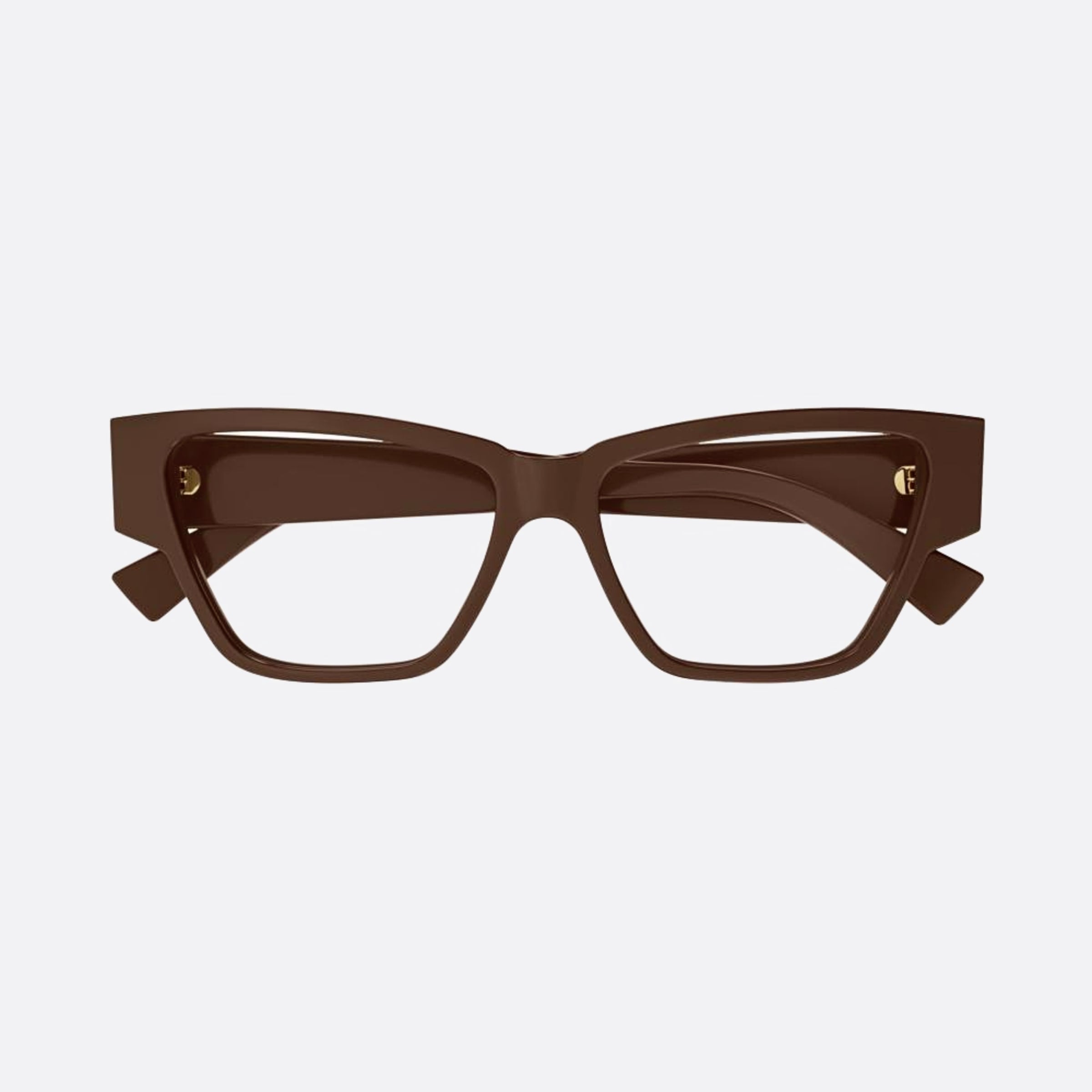 Bottega 55mm Veneta Red Butterfly Woman Eyeglasses - Main View