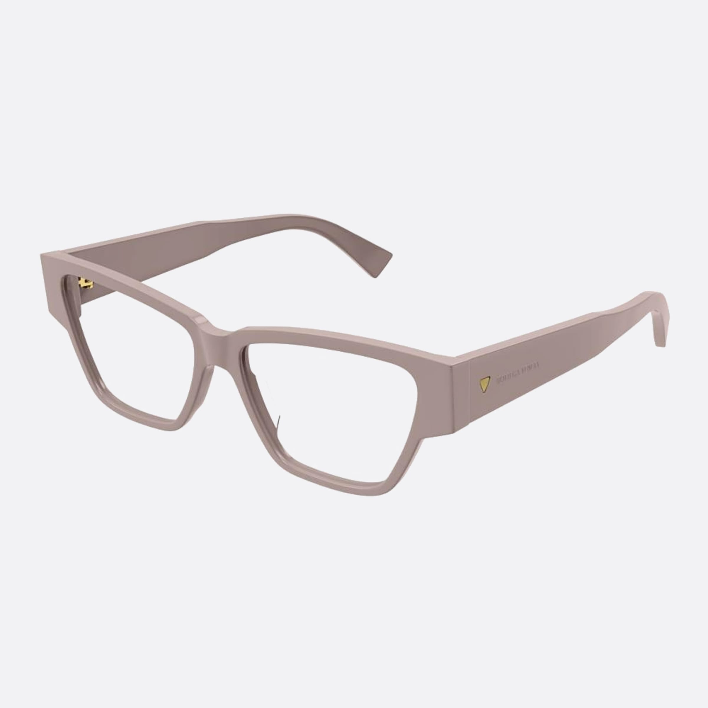 Bottega 55mm Veneta Pink Butterfly Woman Eyeglasses - Side View