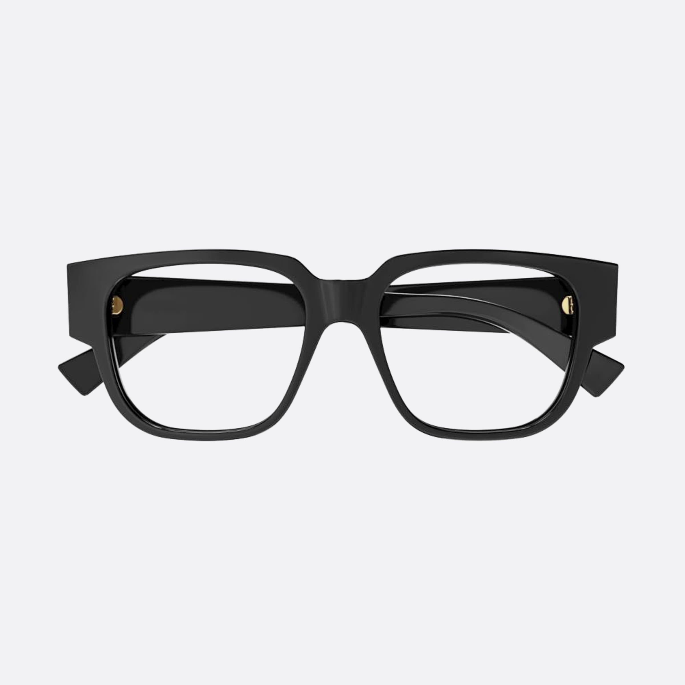 Bottega 52mm Veneta Black Geometric Woman Eyeglasses - Main View