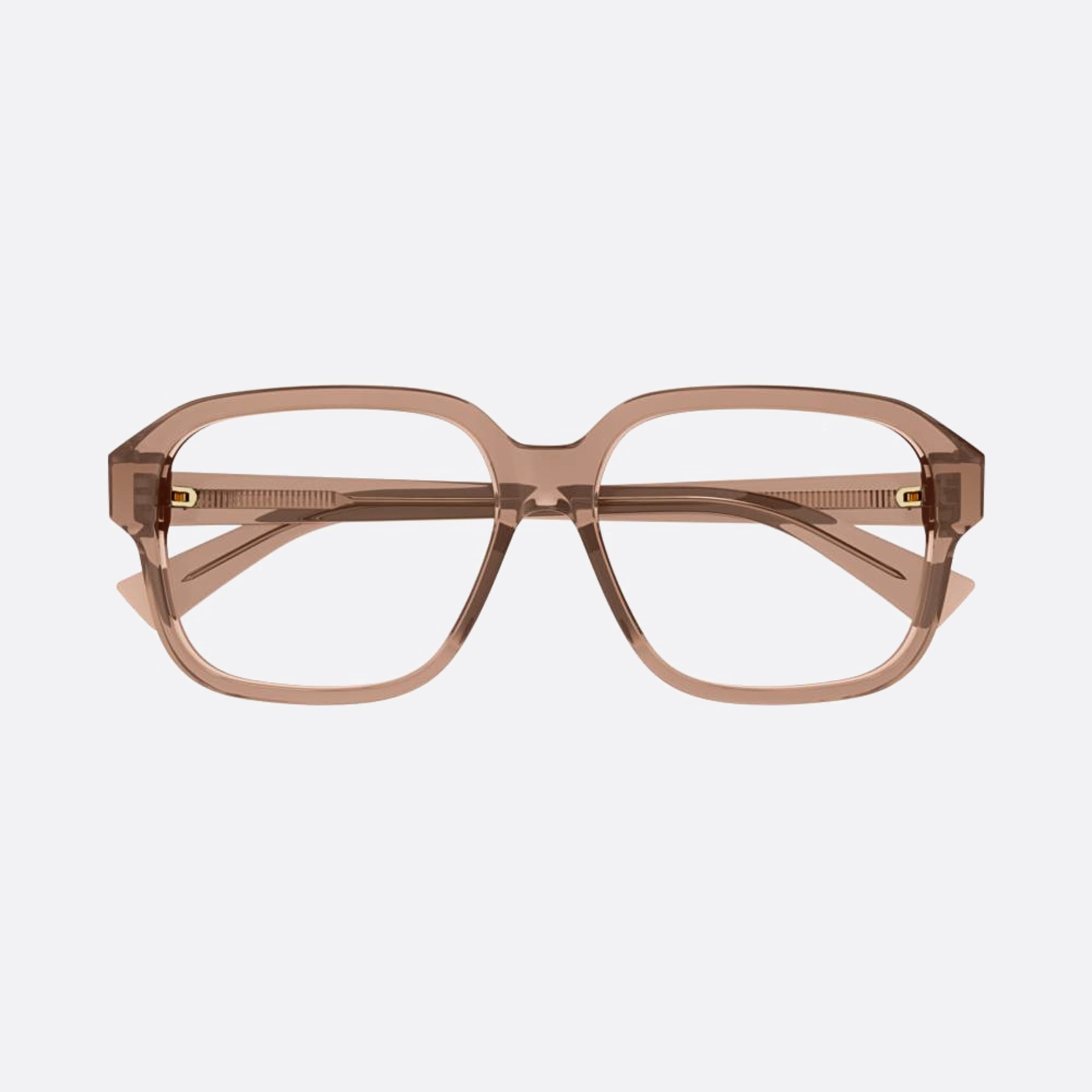 Bottega 57mm Veneta Pink Geometric Woman Eyeglasses - Main View