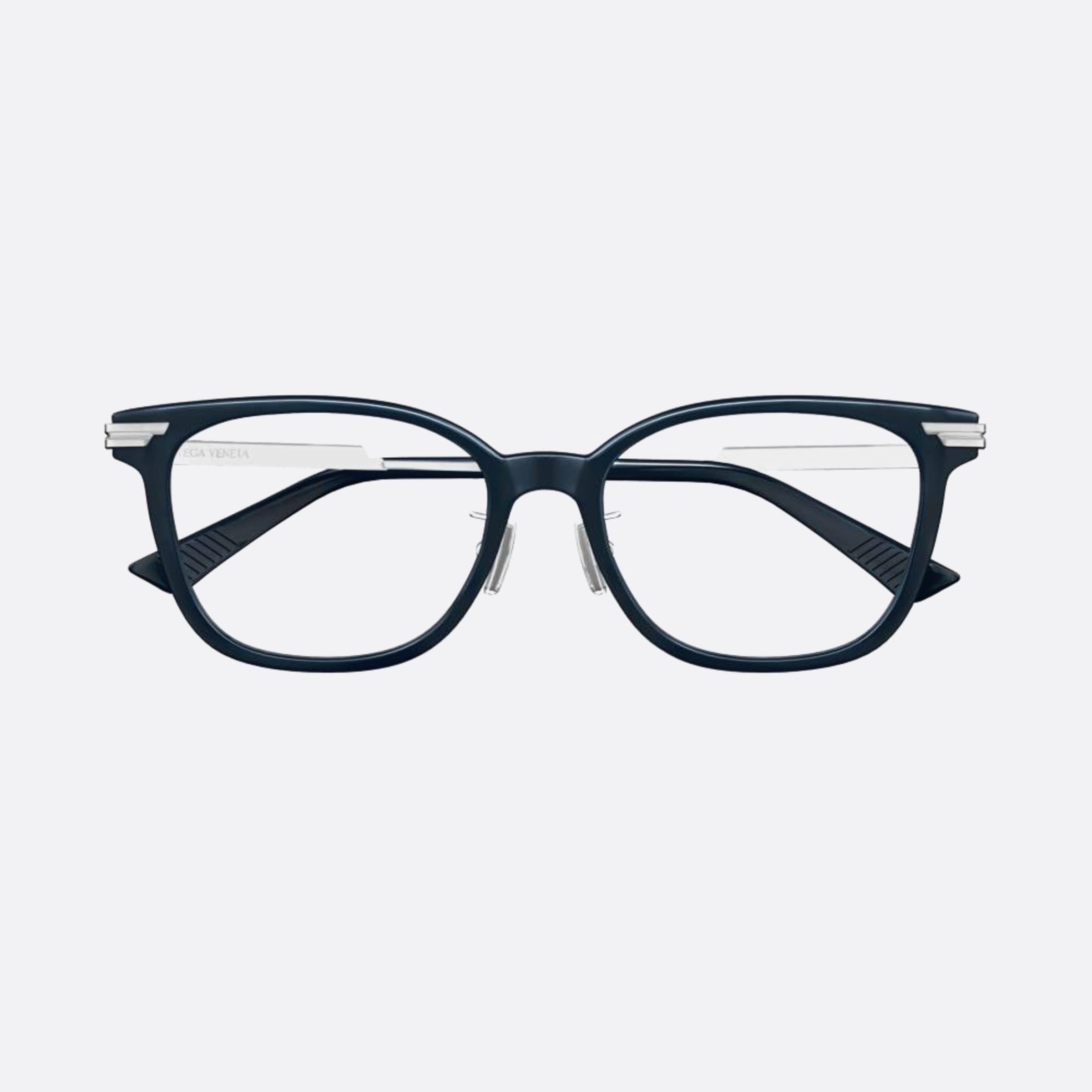 Bottega 53mm Veneta Blsl Blue Squared Women Eyeglasses - Main View
