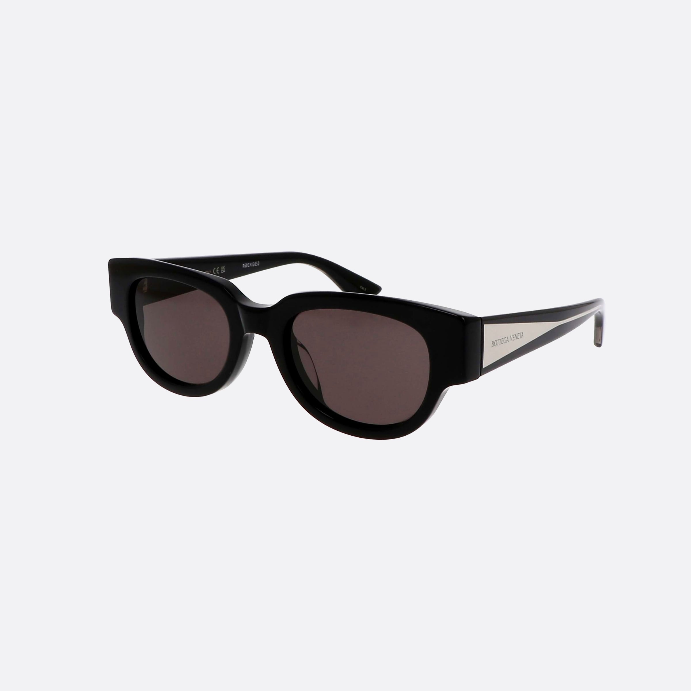 Bottega 52mm Veneta New Classic Bv1278sa Black Squared Woman Sunglasses - Main View