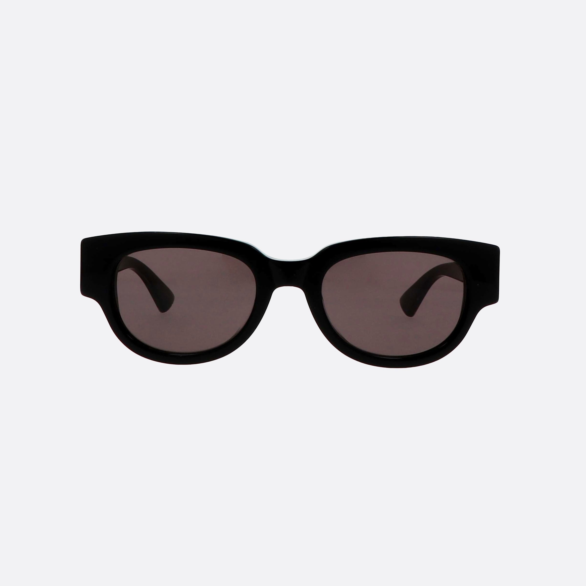 Bottega 52mm Veneta New Classic Bv1278sa Black Squared Woman Sunglasses - Side View