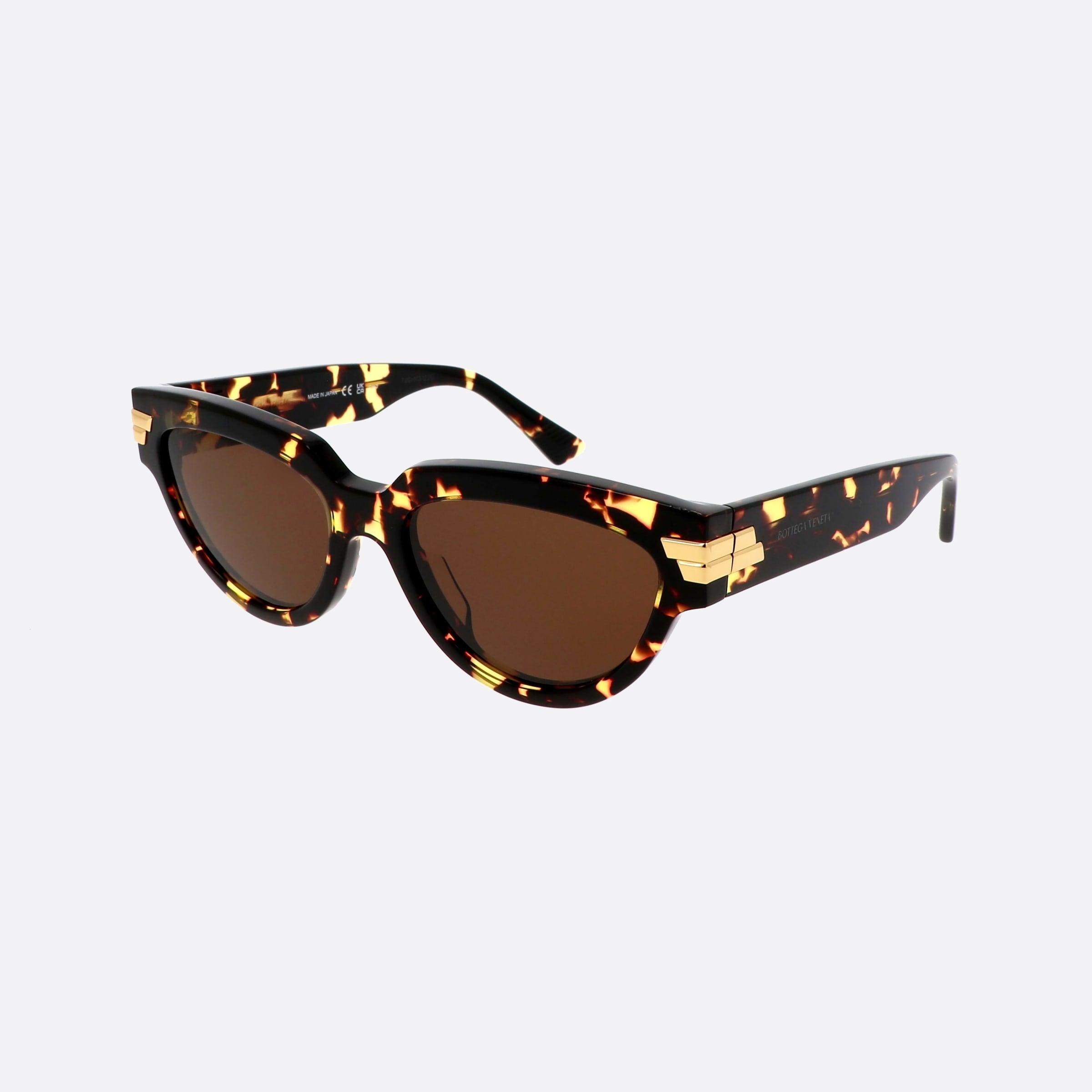 Bottega 55mm Veneta Unapologetic Havana Cat Eye Woman Sunglasses - Main View