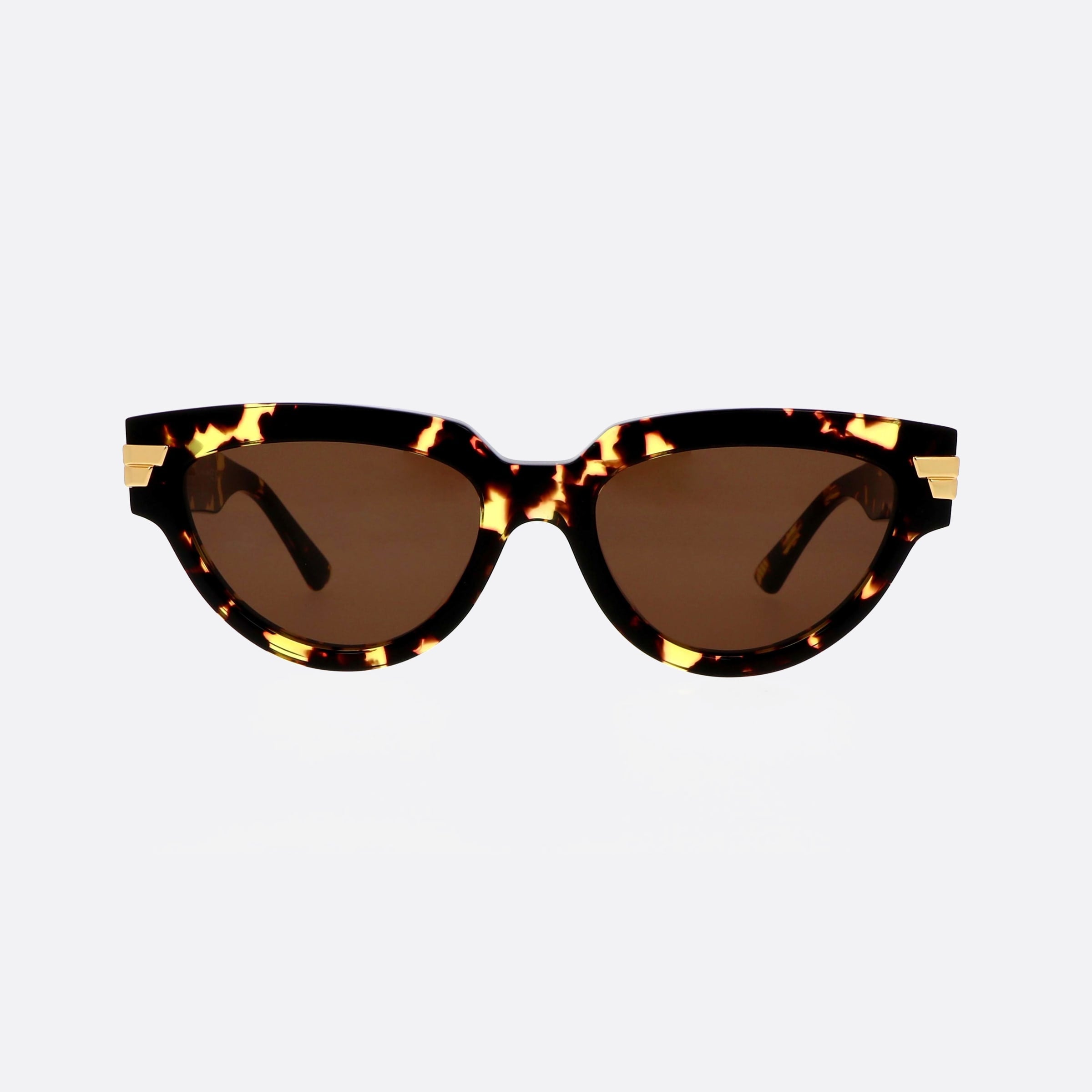 Bottega 55mm Veneta Unapologetic Havana Cat Eye Woman Sunglasses - Side View