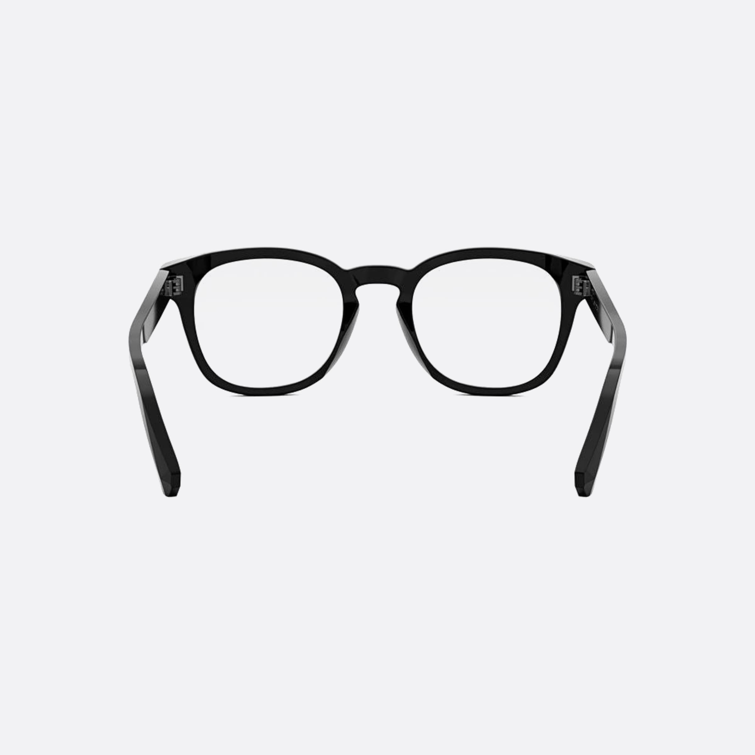 Bvlgari 50mm Zero1 Black Squared Men Eyeglasses - Additional Angle