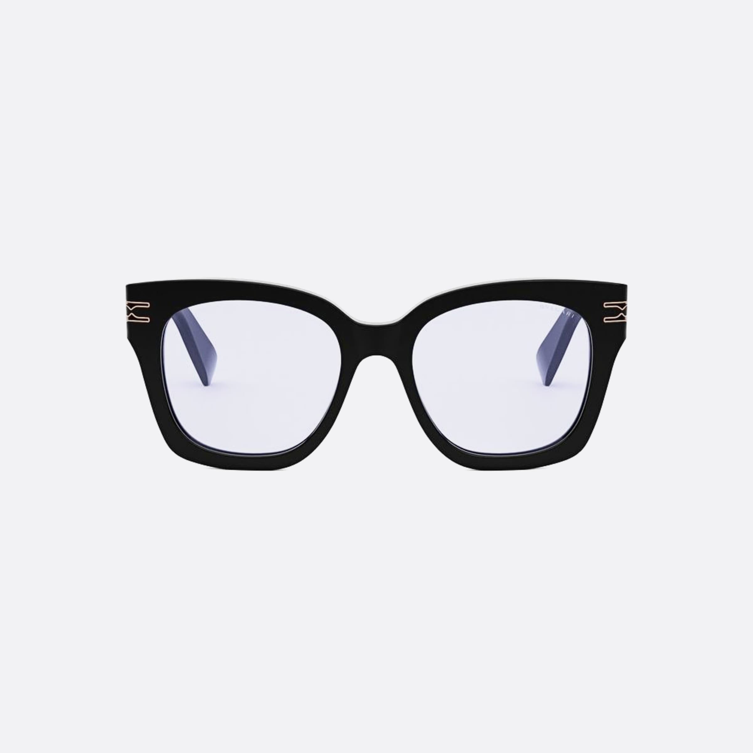 Bvlgari 51mm Zero1 Transparent Geometric Women Eyeglasses - Main View
